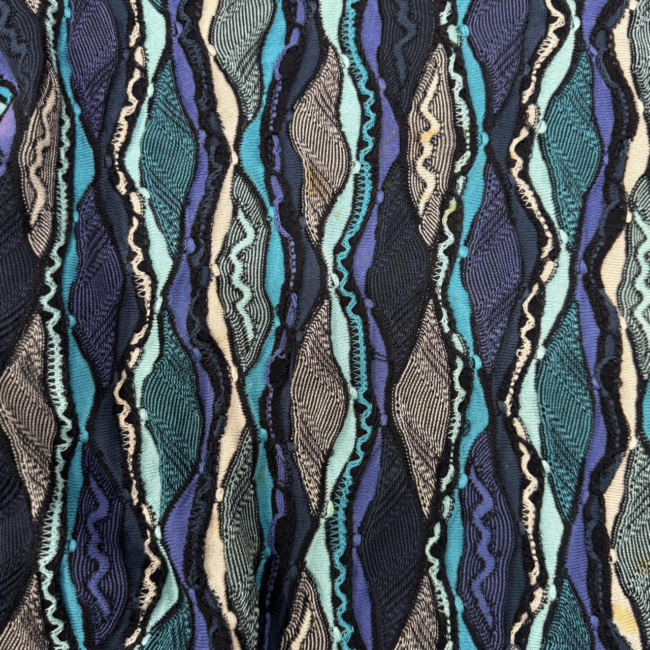 Coogi Men's Sweater - Multi/Blue - L – Coogi mult… - image 3