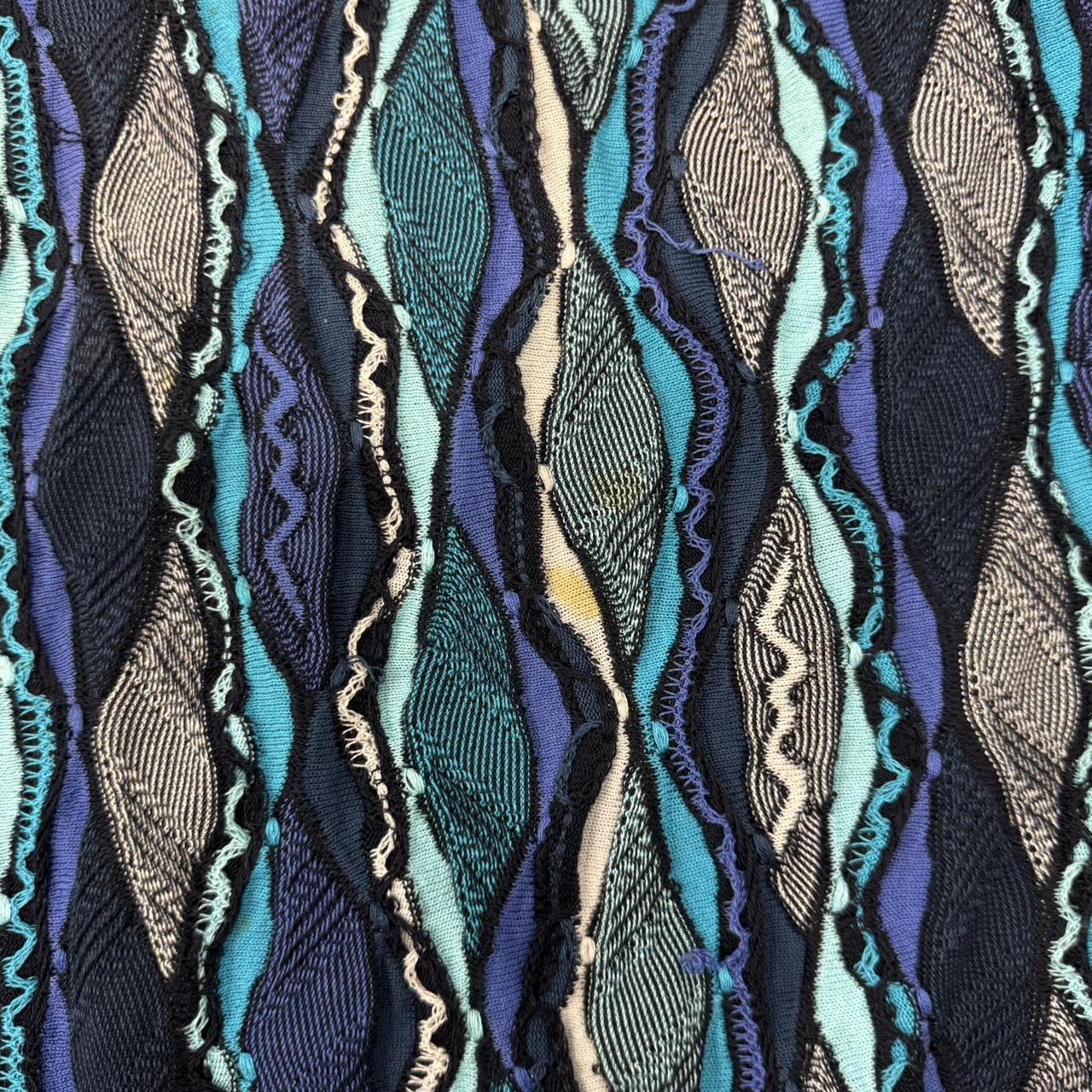 Coogi Men's Sweater - Multi/Blue - L – Coogi mult… - image 4