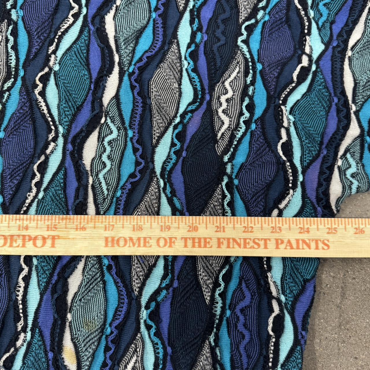 Coogi Men's Sweater - Multi/Blue - L – Coogi mult… - image 6