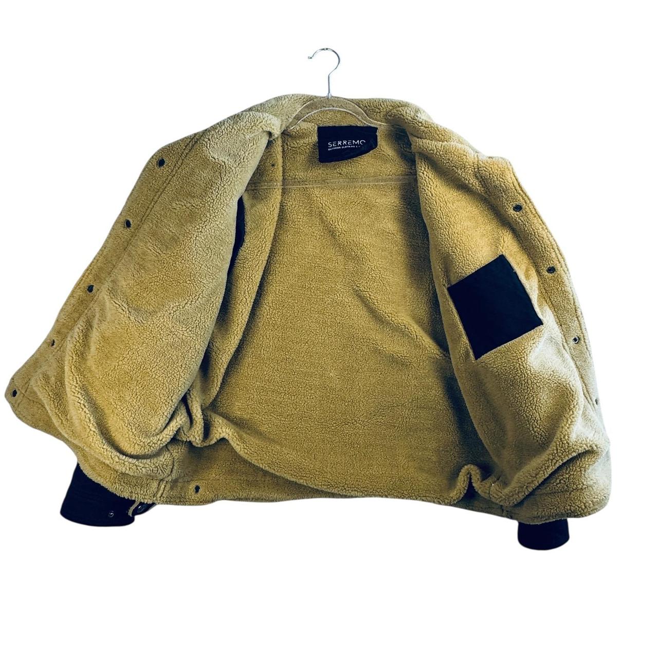 Preloved Men's Shacket Jacket - Black/Tan - L – S… - image 7