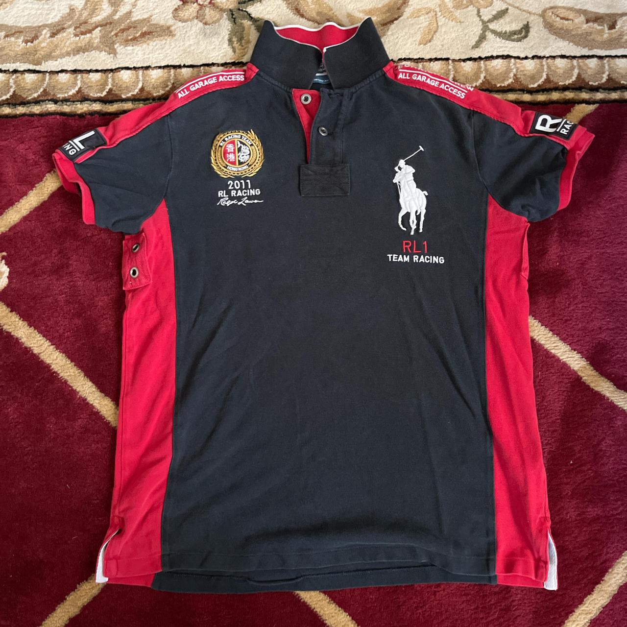 🇨🇳beautiful Hong Kong racing polo🇨🇳 # chief keef # big | Depop