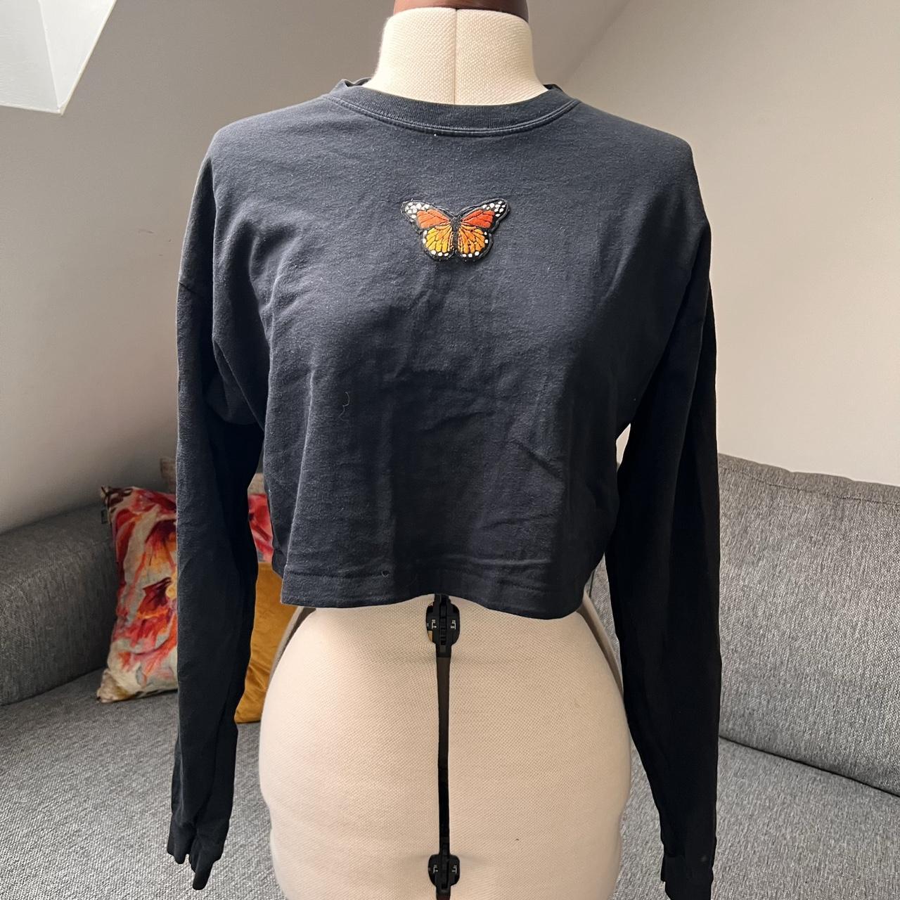 Brandy Melville vintage top Washed black! Super... Depop