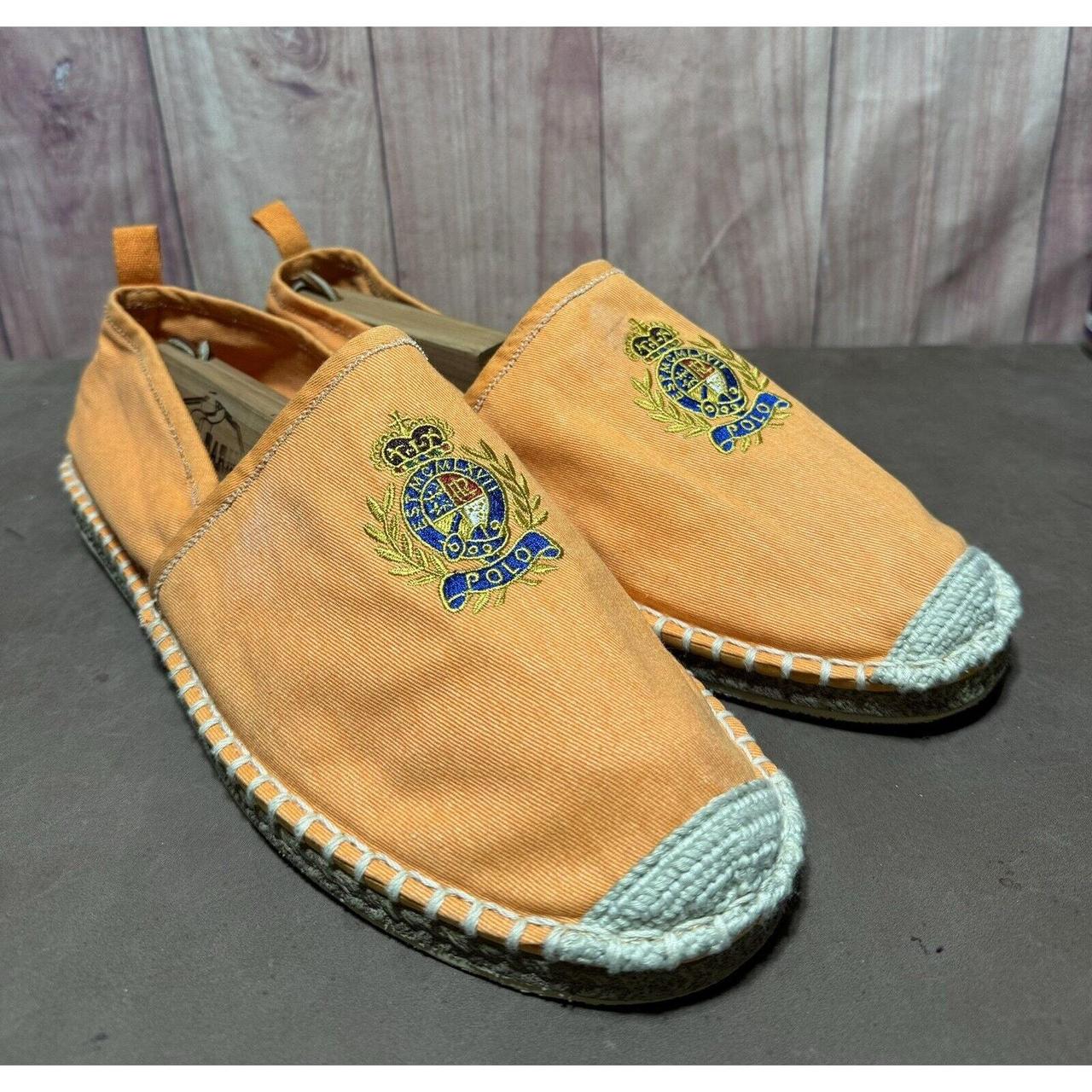 Polo ralph lauren barron crested espadrille hotsell