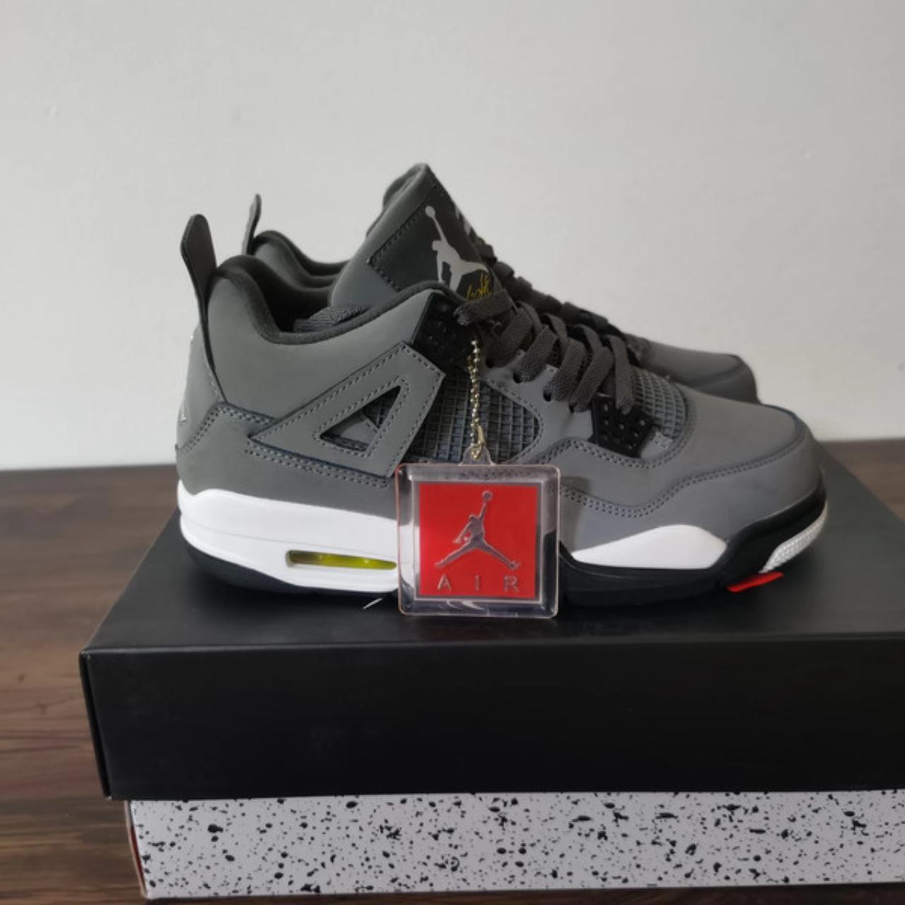 new gray jordans 4