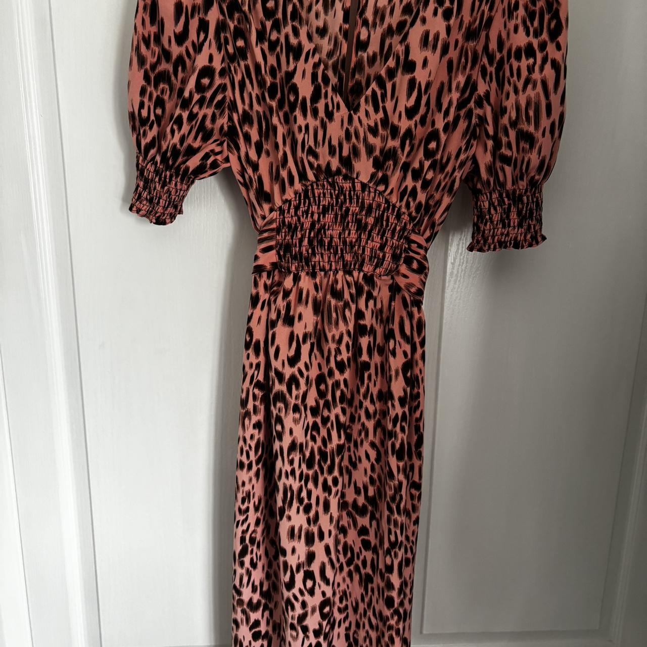 Lipsy red leopard print dress best sale