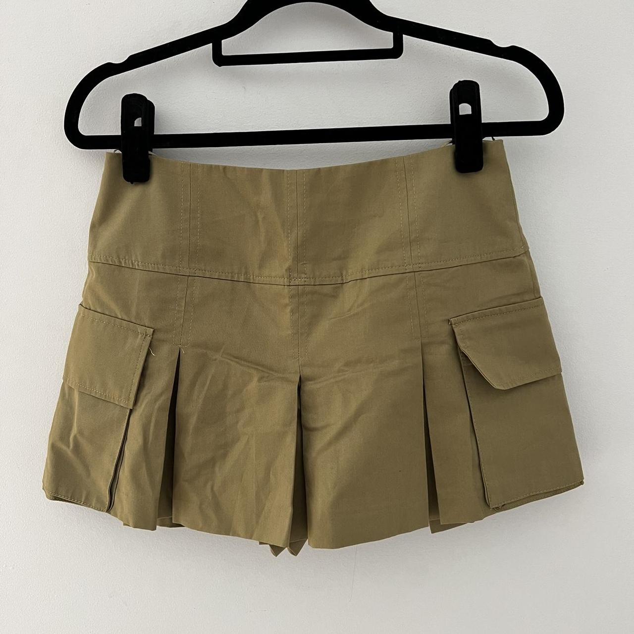 Plus size khaki skirt zara hotsell