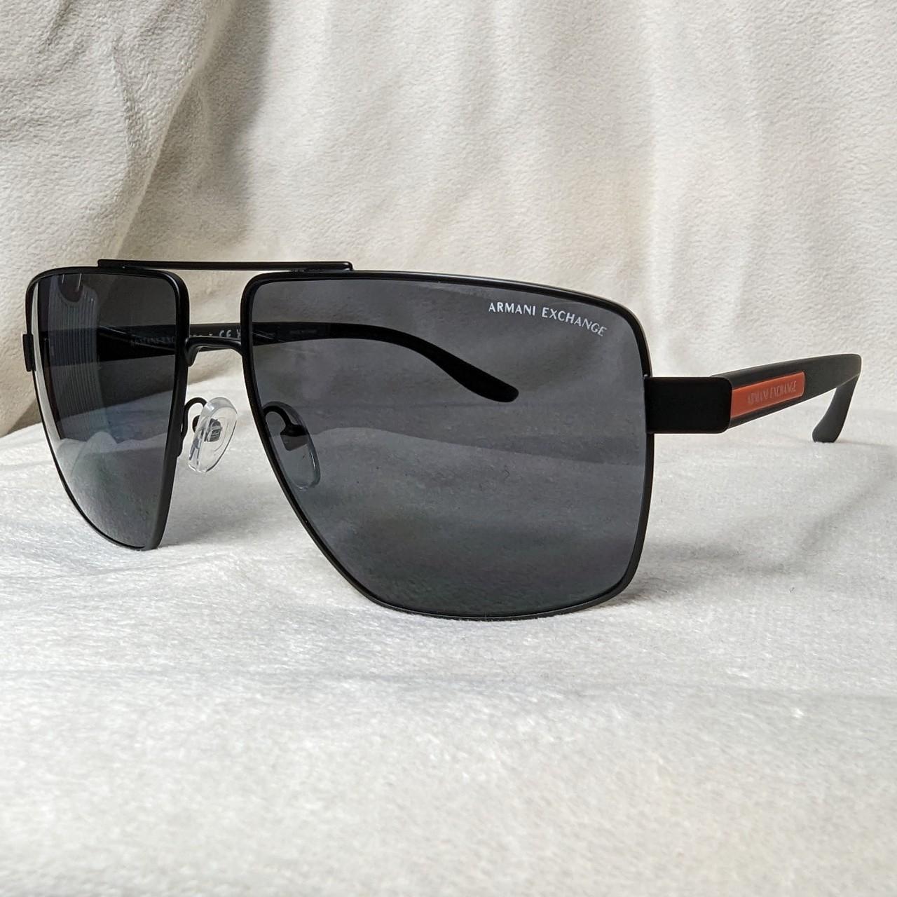 Armani Exchange AX4093SF 8295/55 Sunglasses Men's Matte Blue/Mirror  56-19-145 | EyeSpecs.com