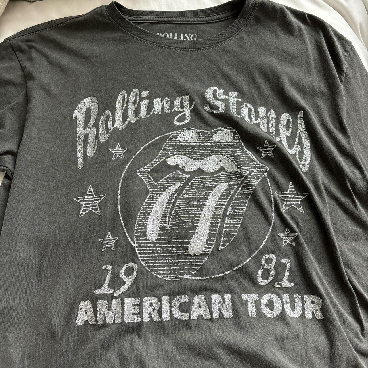 Rolling stones t shirt forever 21 deals