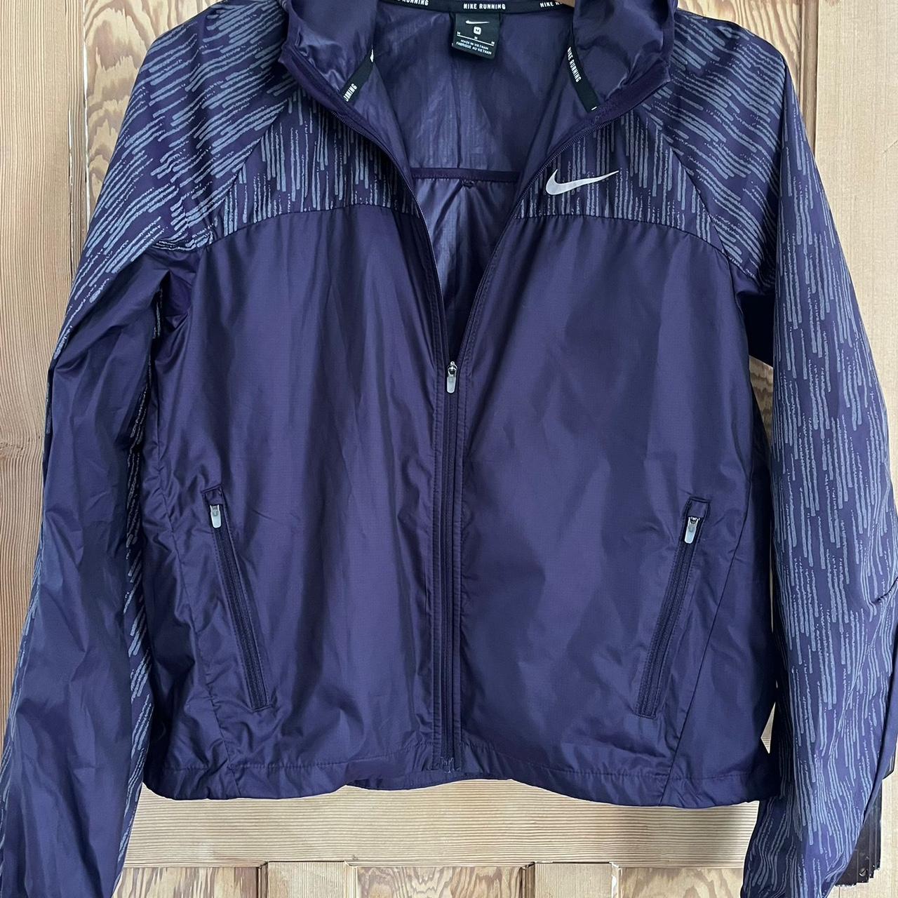 nike women's shield flash reflective jacket