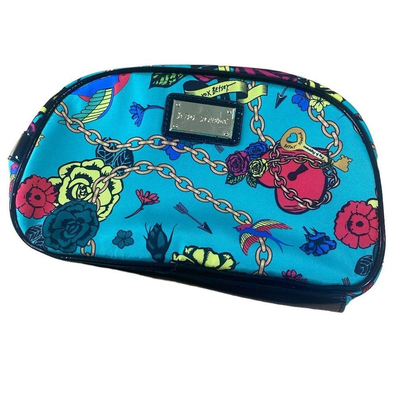 Betsey johnson makeup bag outlet