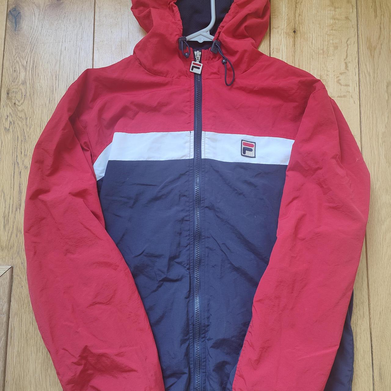 Fila red blue white jacket