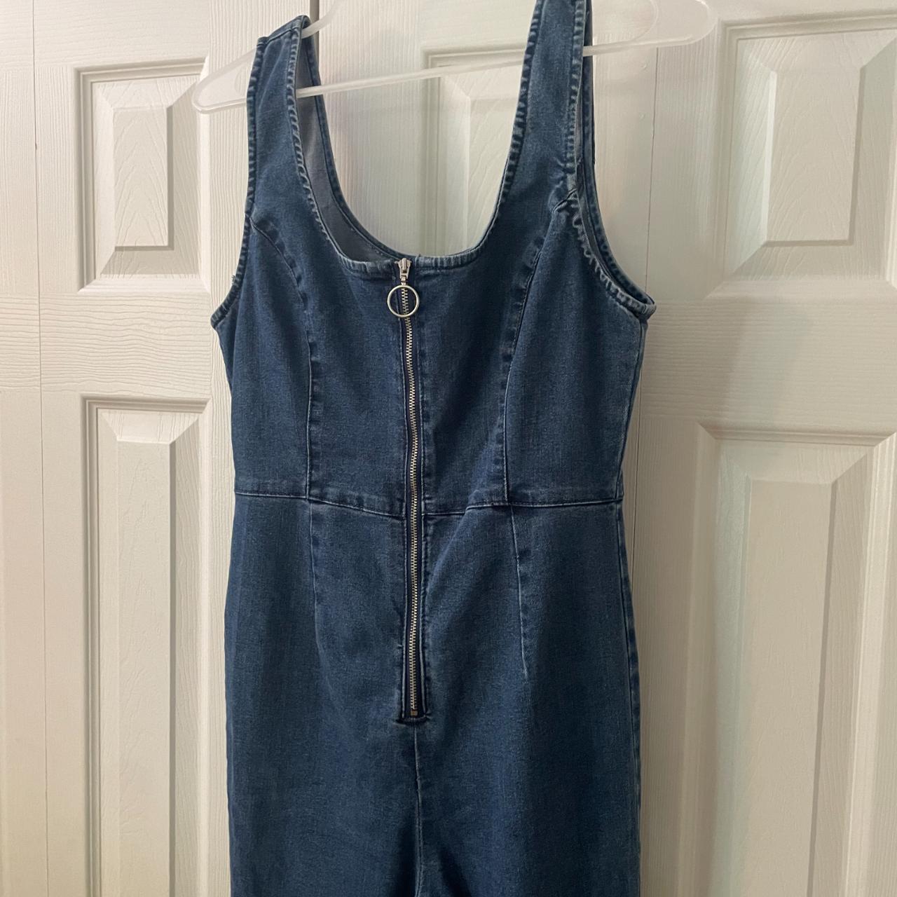 Jean One Piece overall jumper Pant suit Bell. Depop