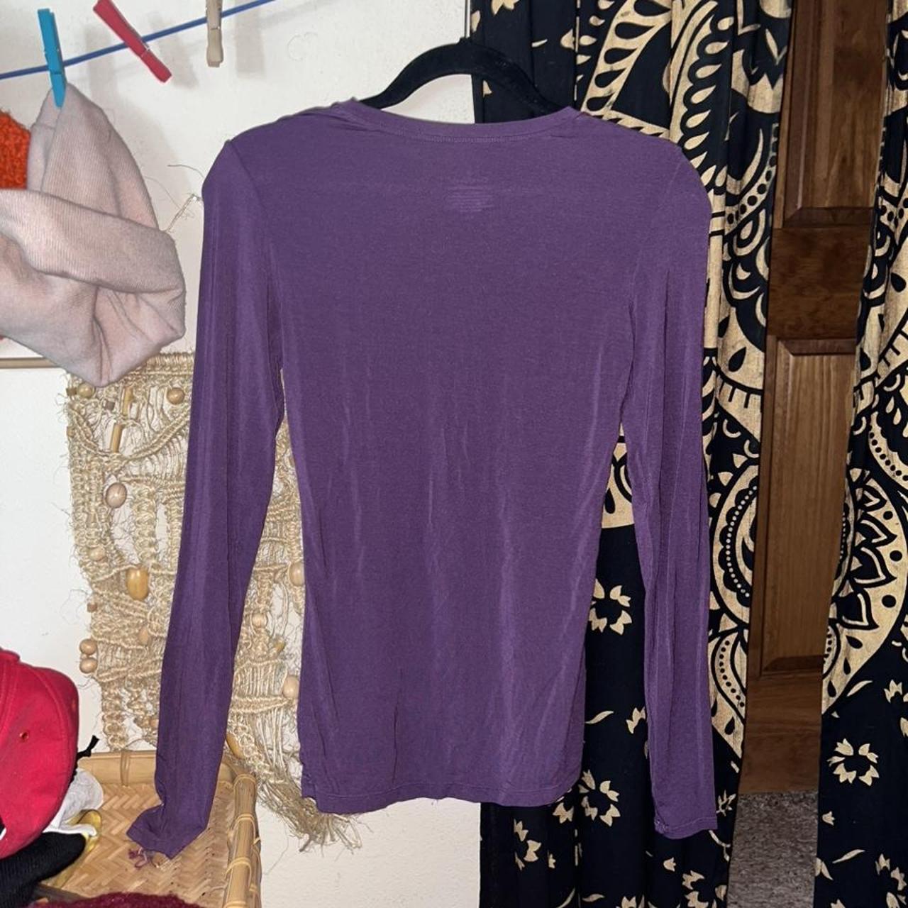 Cuddl Duds Women's Purple Shirt (3)