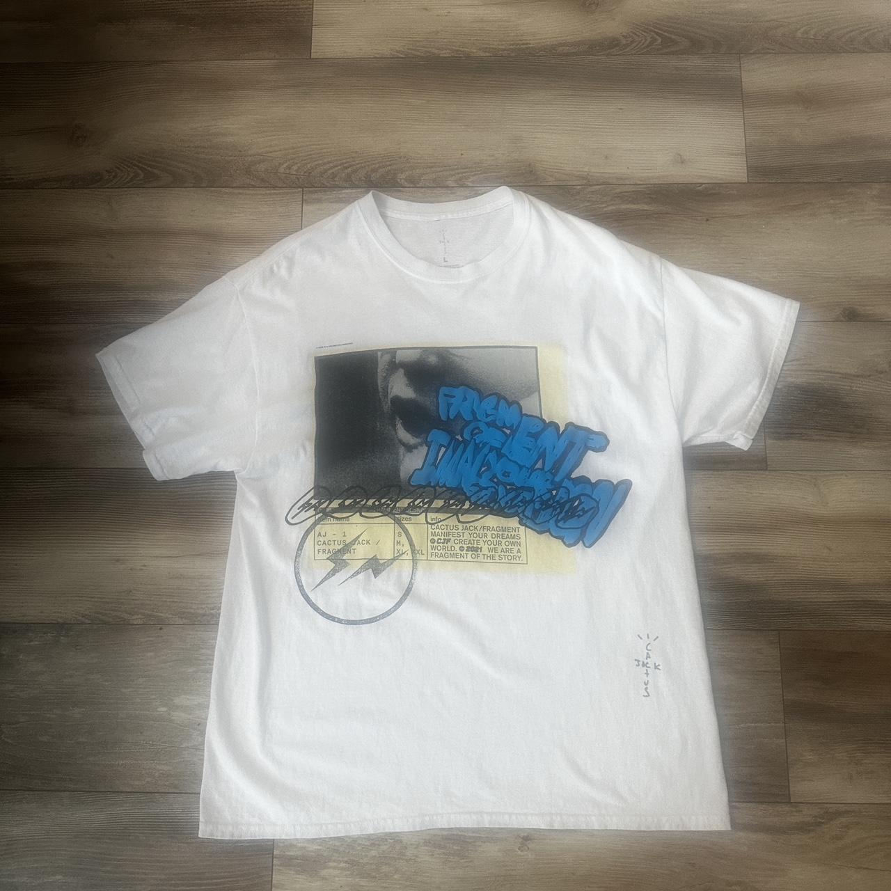 cactus jack for fragment manifest tee l