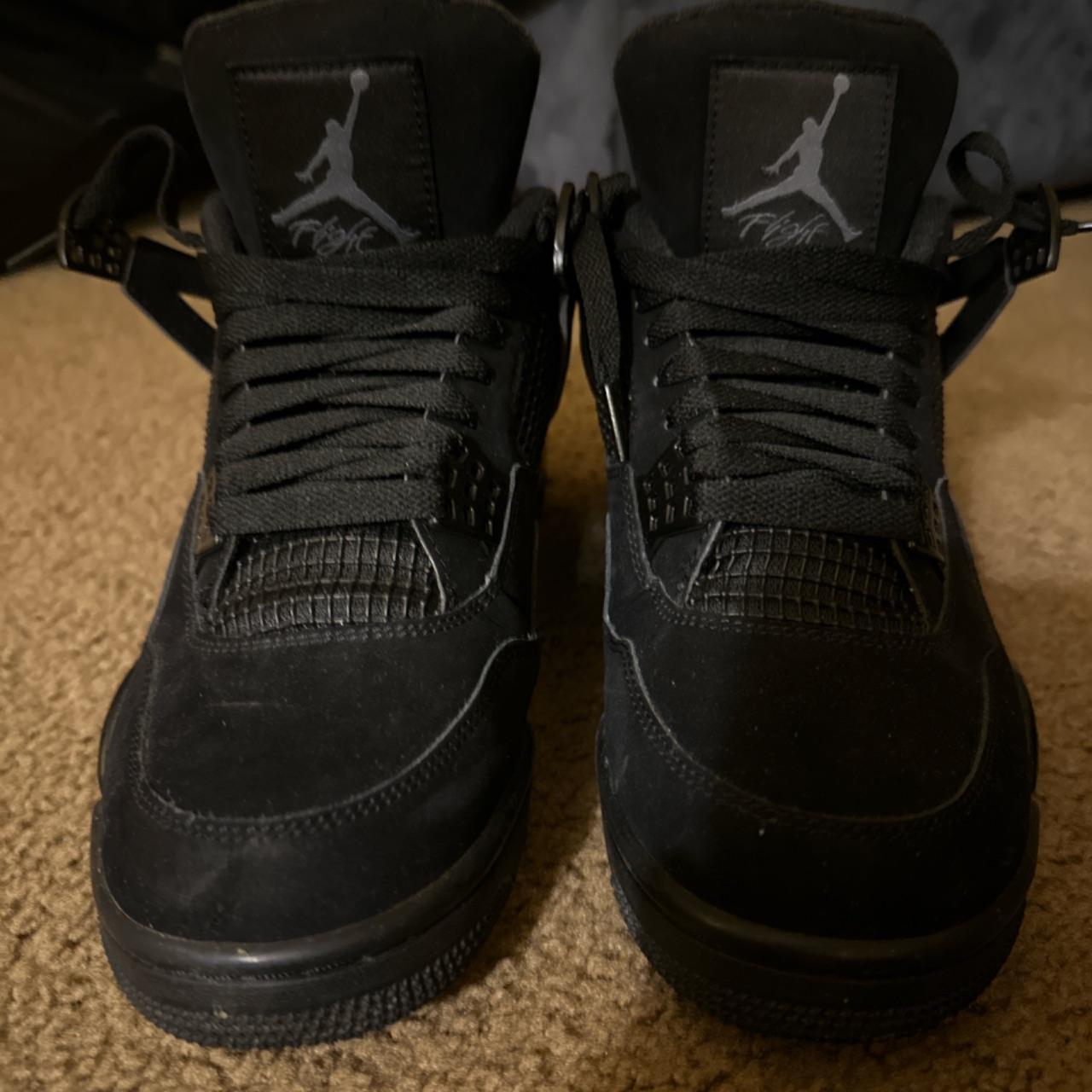 jordan 4 black cats - Depop