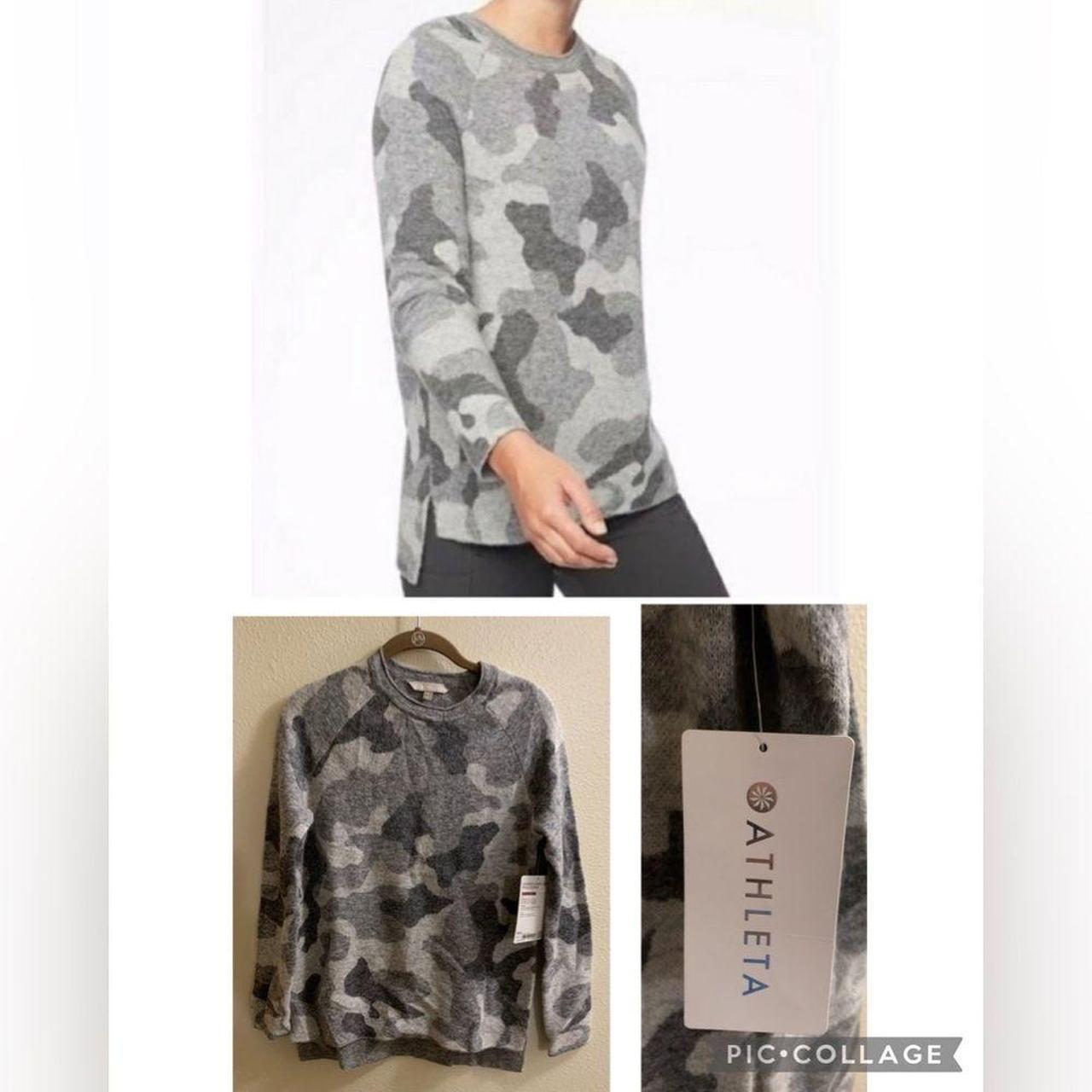 Athleta camo pullover best sale