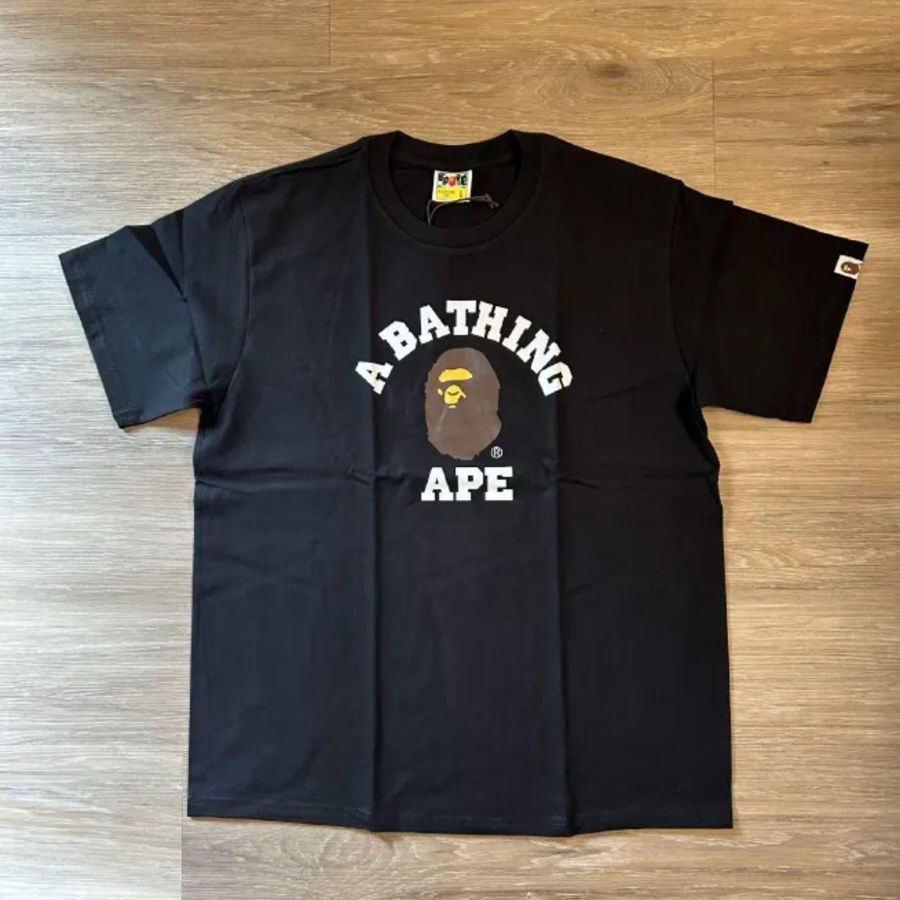 A bathing ape (bape) men's multi colour t-shirt