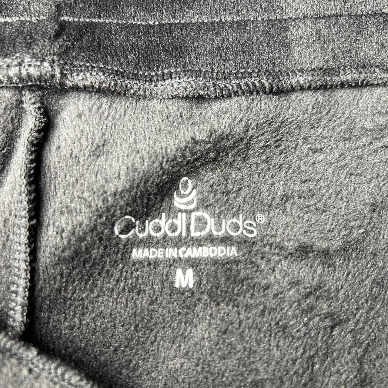 Cuddl Duds Women's Black Joggers-tracksuits (4)