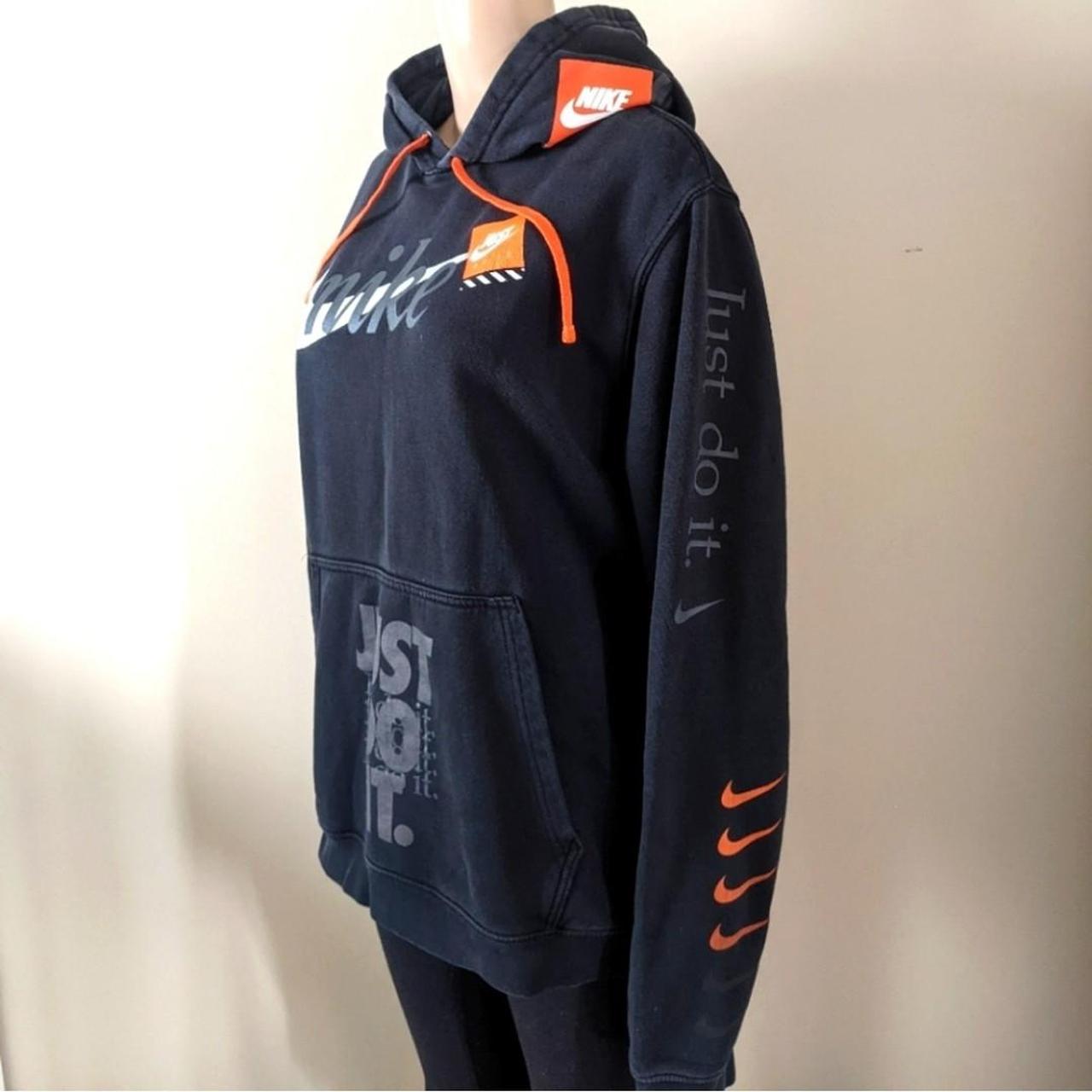 black nike hoodie just do it