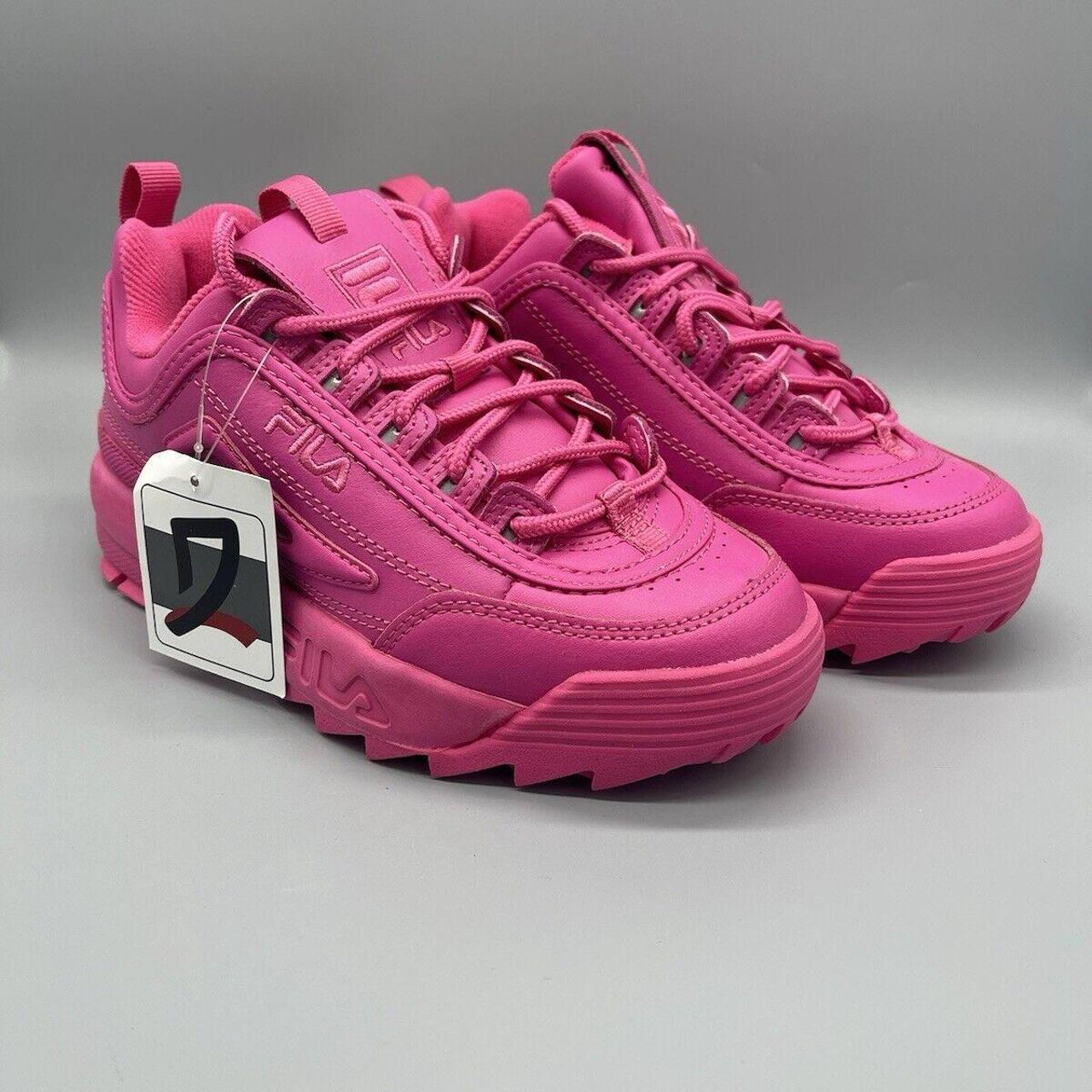 Fila Wmns Disruptor 2 Premium Hot Pink Neon Size. Depop