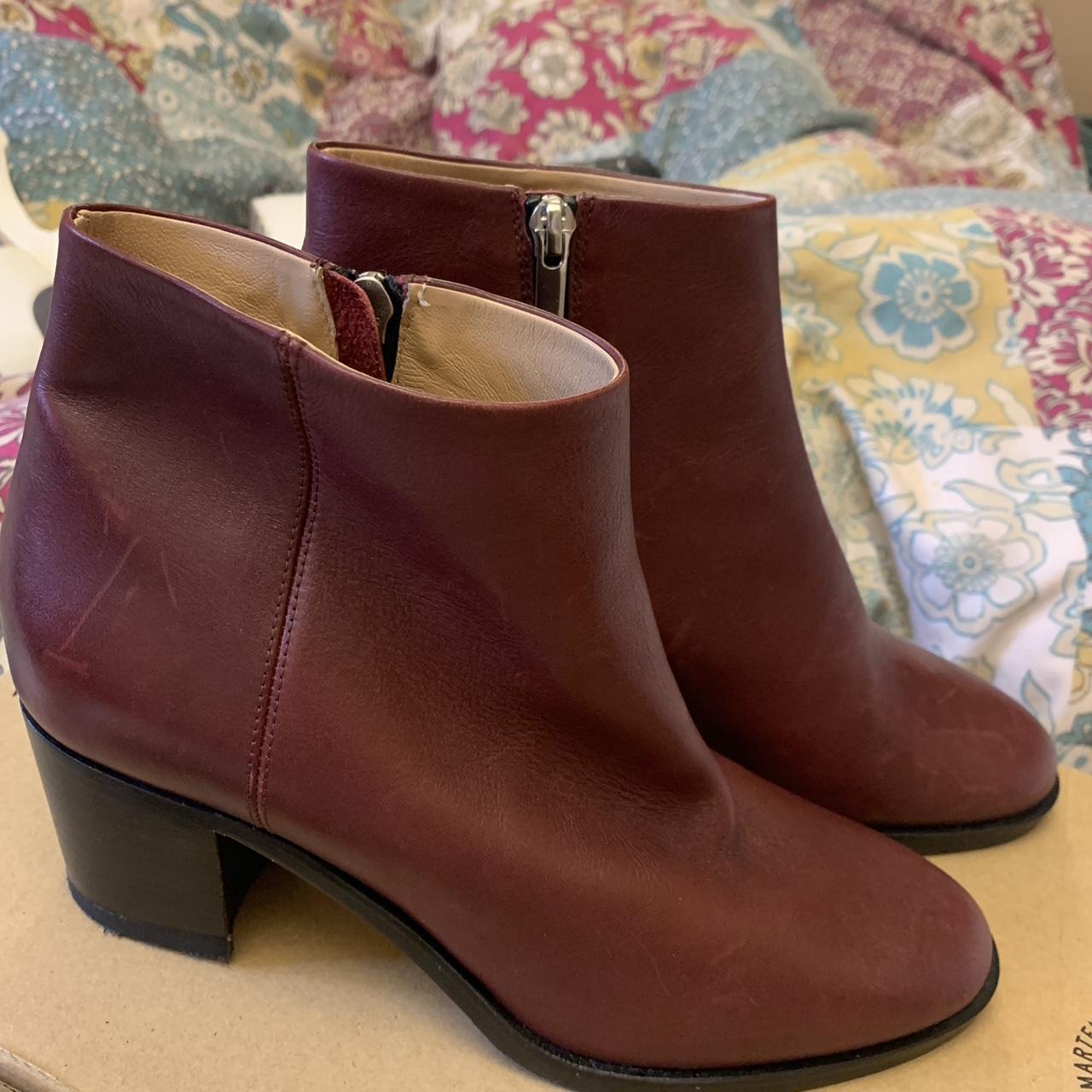 Hobbs burgundy boots. Size 5. #hobbsboots - Depop