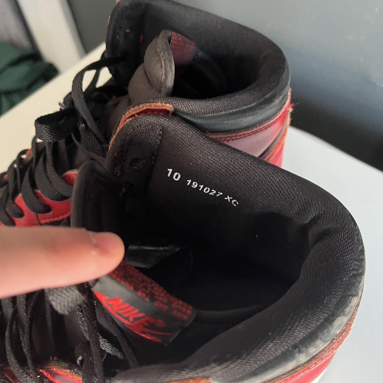 varsity red jordan 1 85