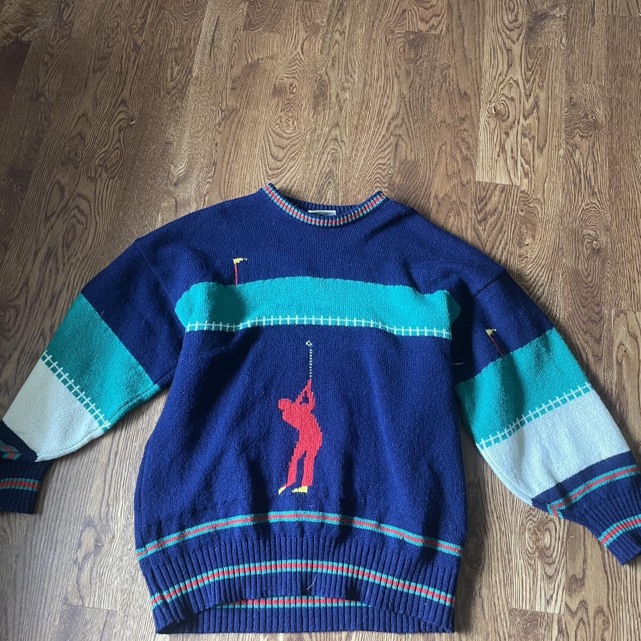 Vintage The Irish Scene store Golf Sweater