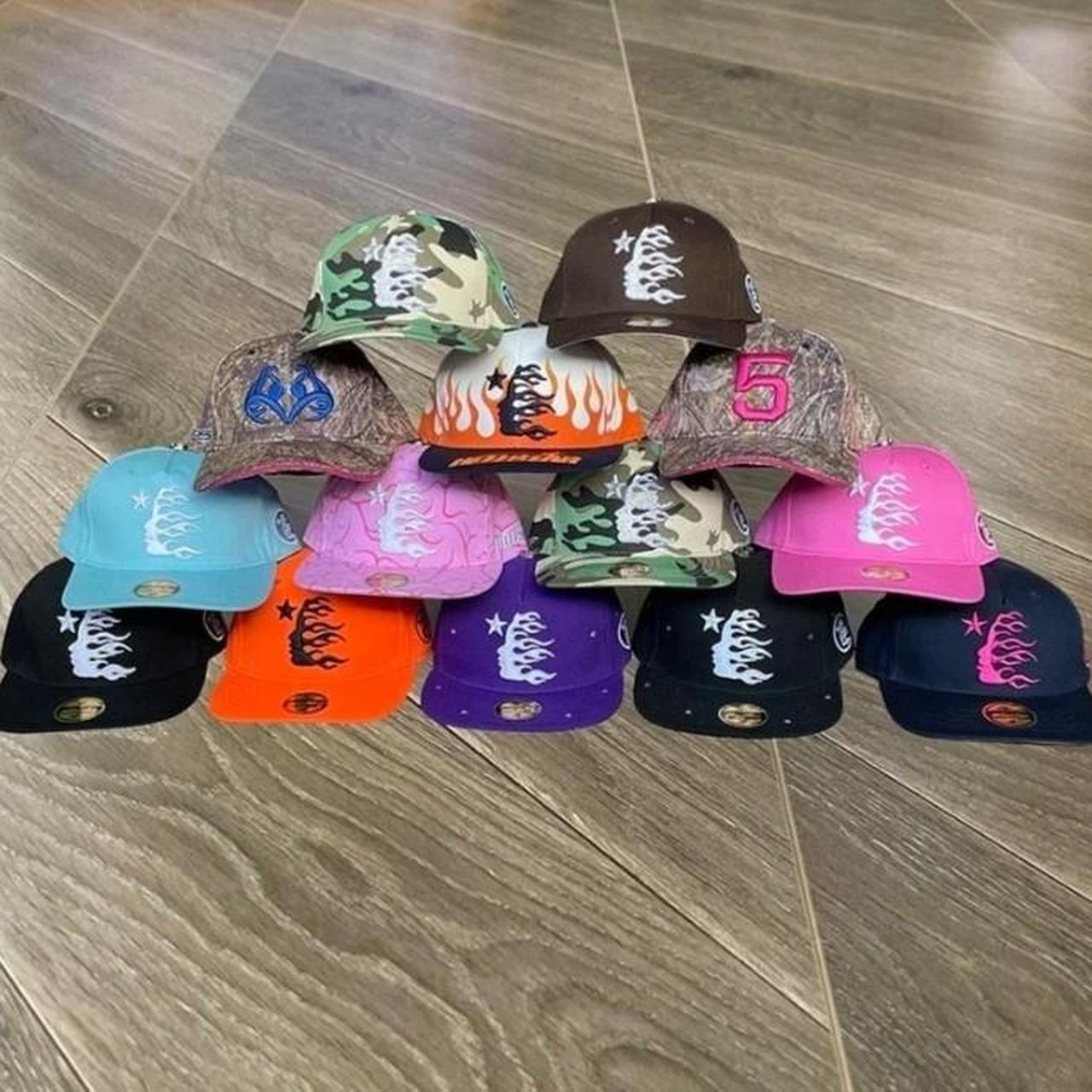 Hellstar fitted hat diamond embroidered logo man and | Depop