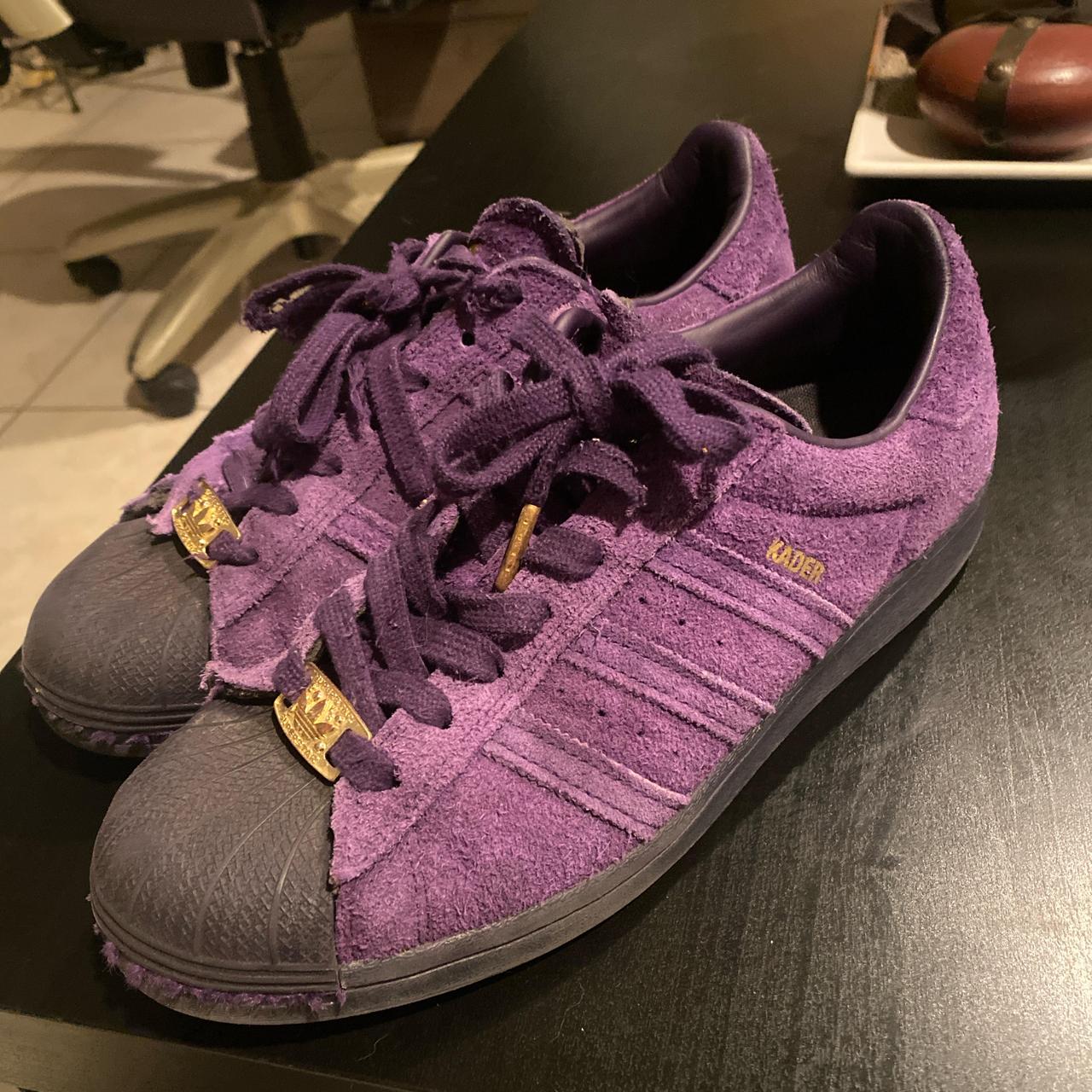 Adidas Originals purple Superstar pro kader skate