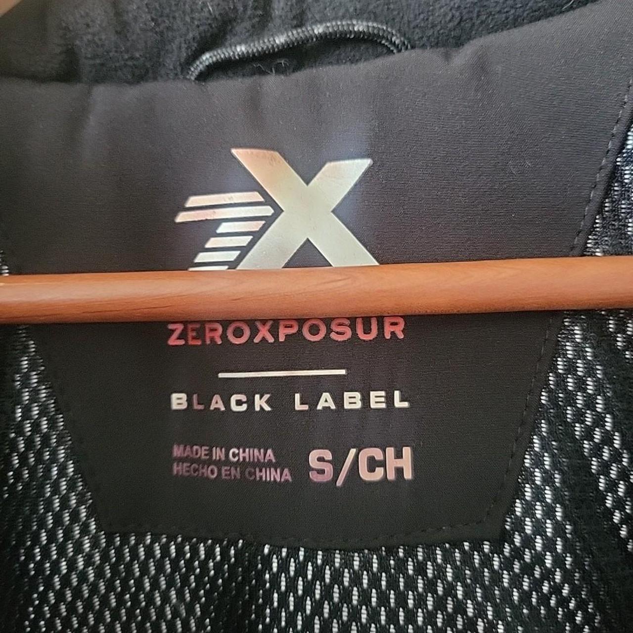 Zeroxposur Black Label Jacket Mens Men's Small ZeroXposur Black