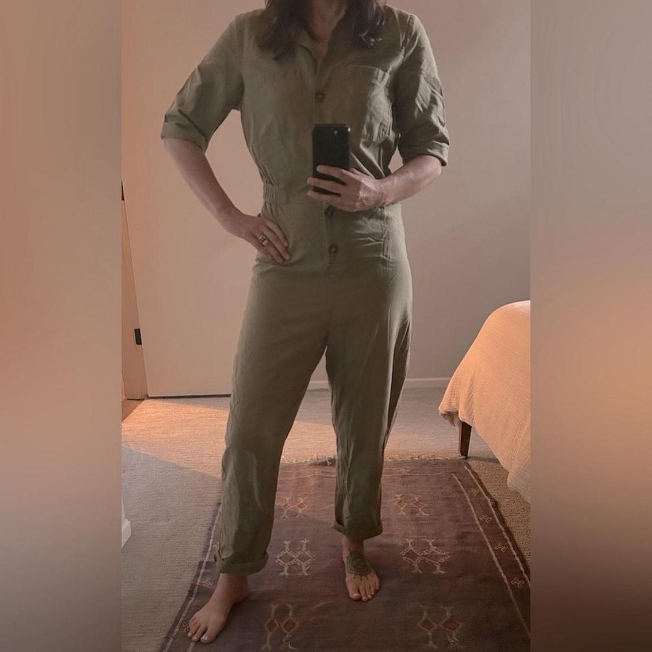 Cargo jumpsuit shops hm