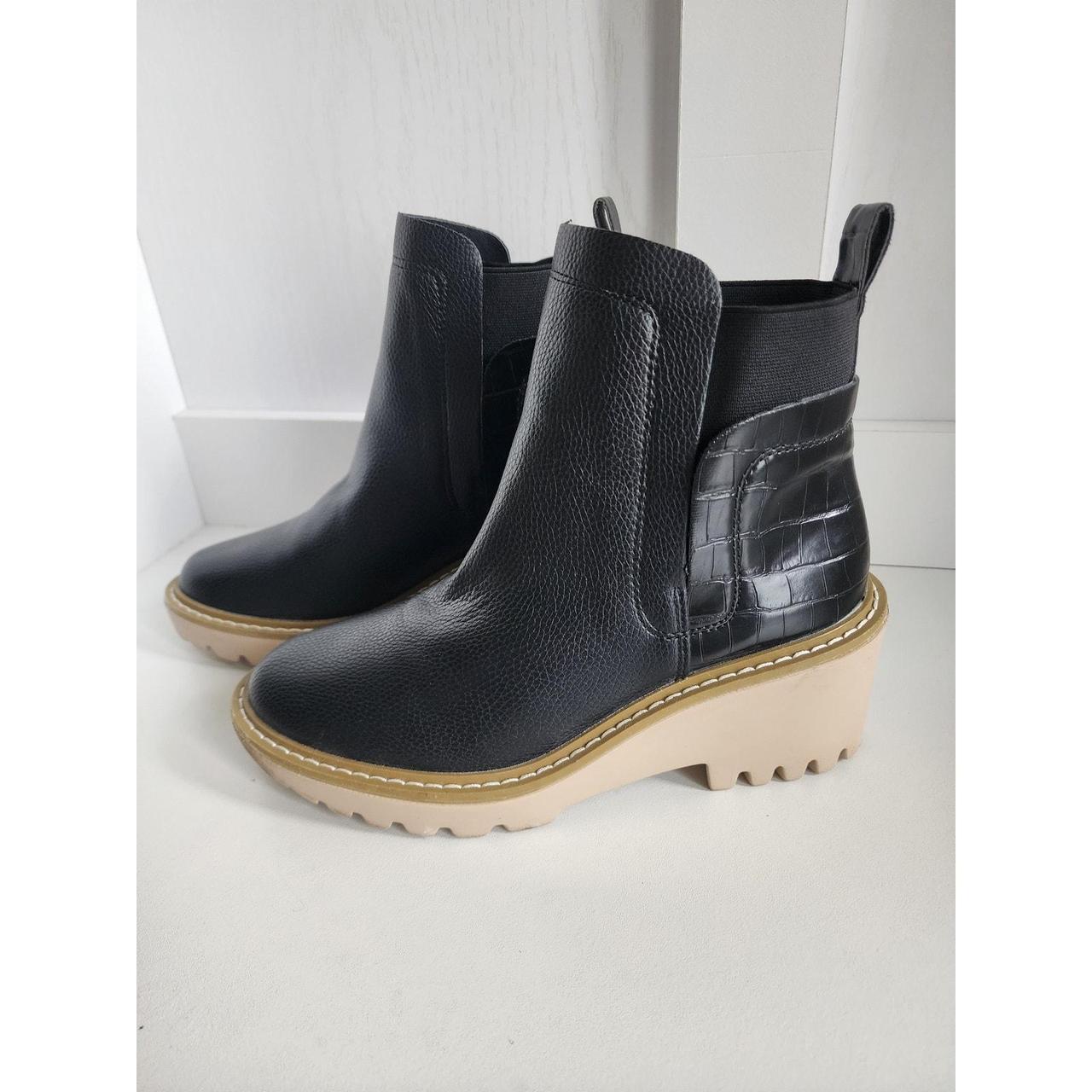 Nicole Miller Pocus Lug Platform Black. Depop