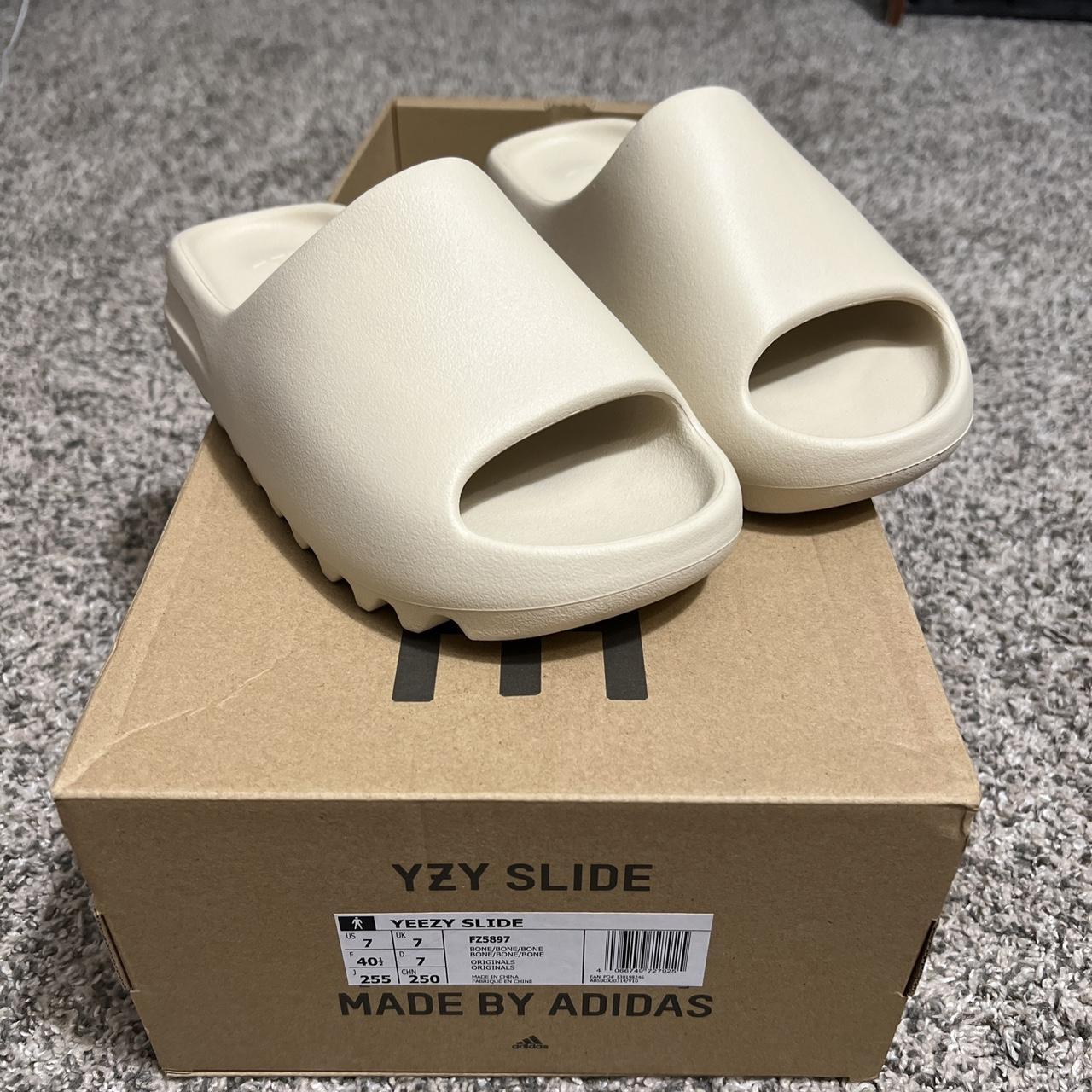 Yeezy Slides Bone Size outlet 7