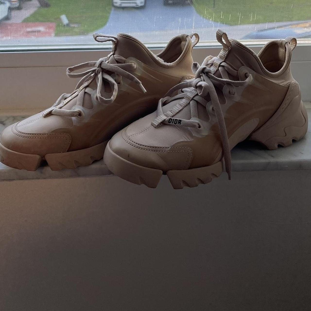 Dior D-connect sneaker nude retail price