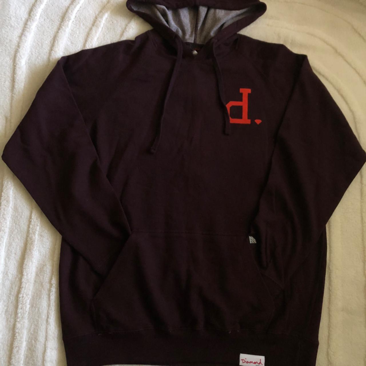 Maroon Dimond Supply Co. Hoodie New without tags Dm. Depop