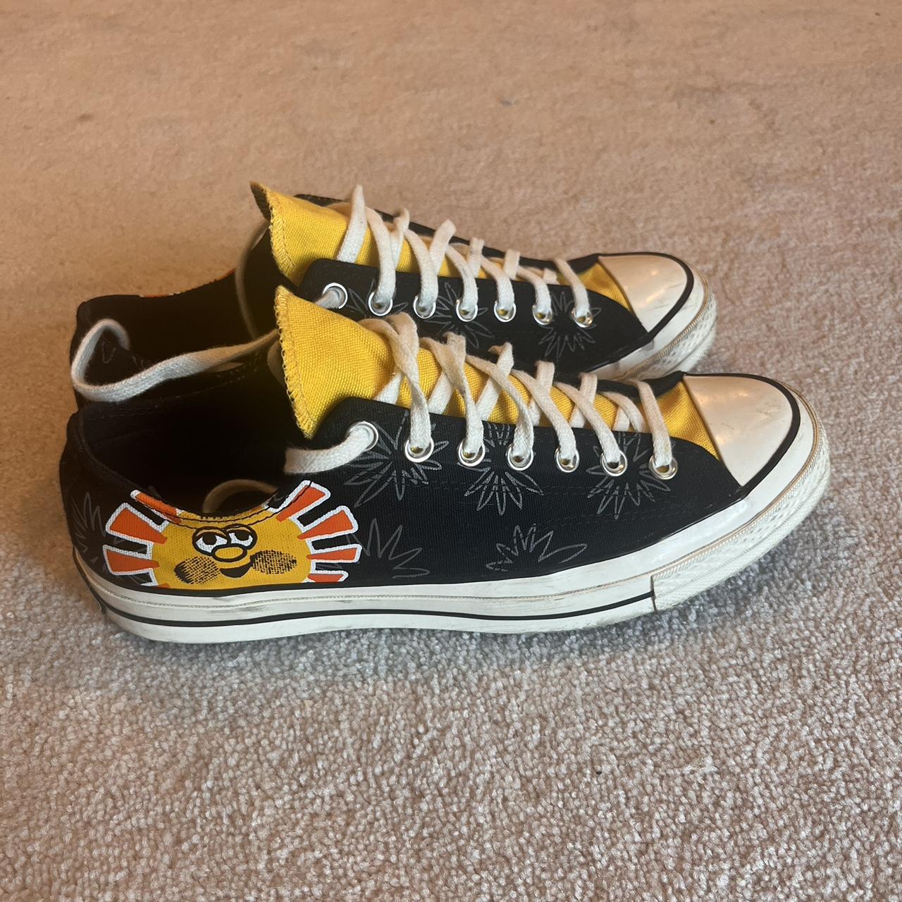 Converse All Star Chuck Taylor Black and Yellow