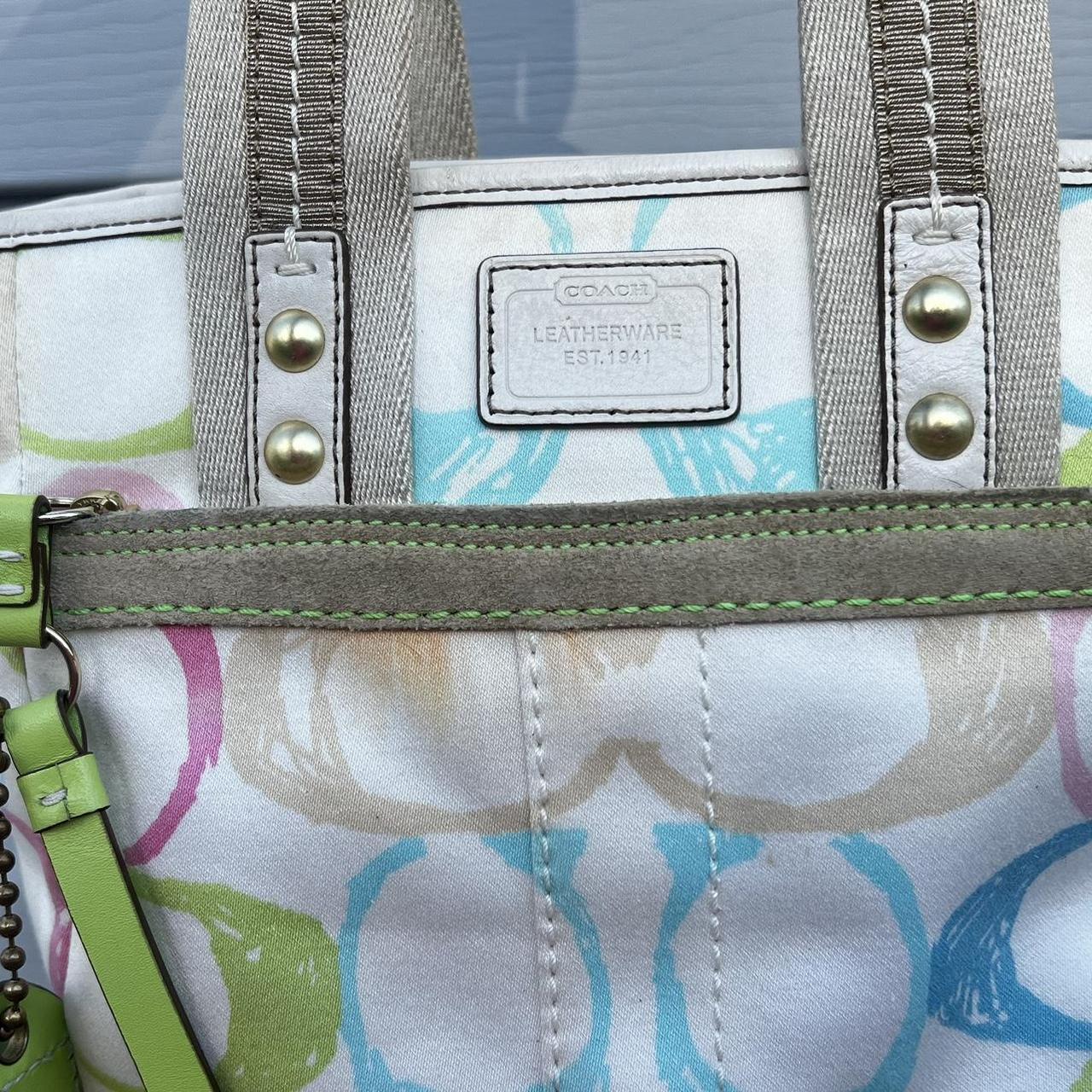 COACH Scribble Signature Hamptons Weekend Small... Depop