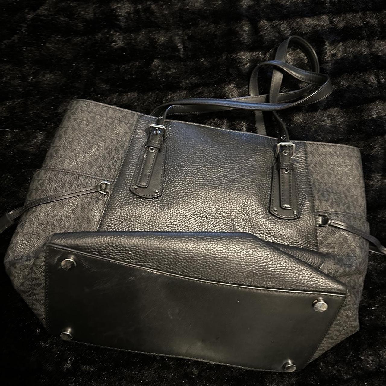 Michael Kors Black And Brown Bag Black Michael Kors bag in great condition - Depop