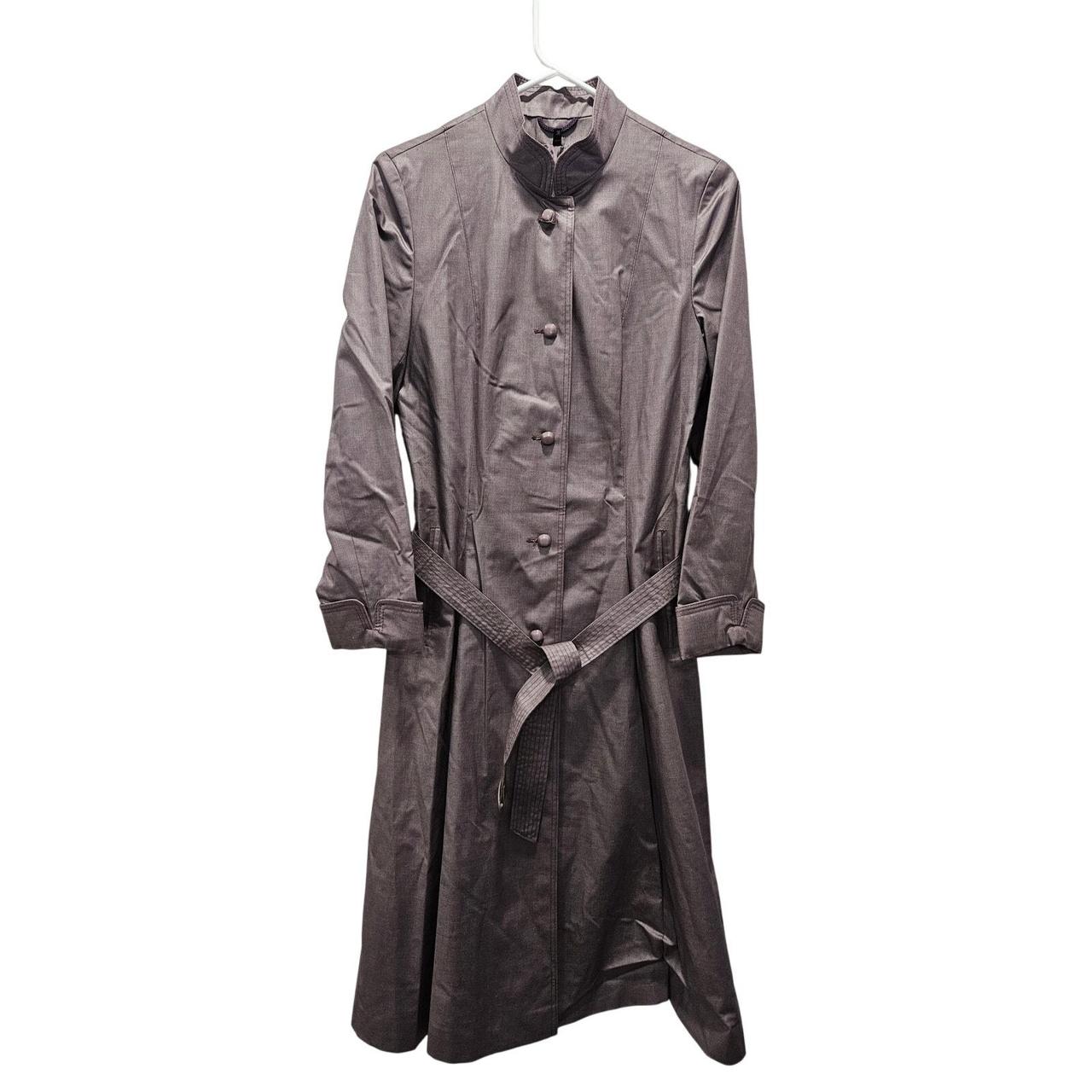 Source Unknown Women's Trench - Purple - M – Vint… - image 1