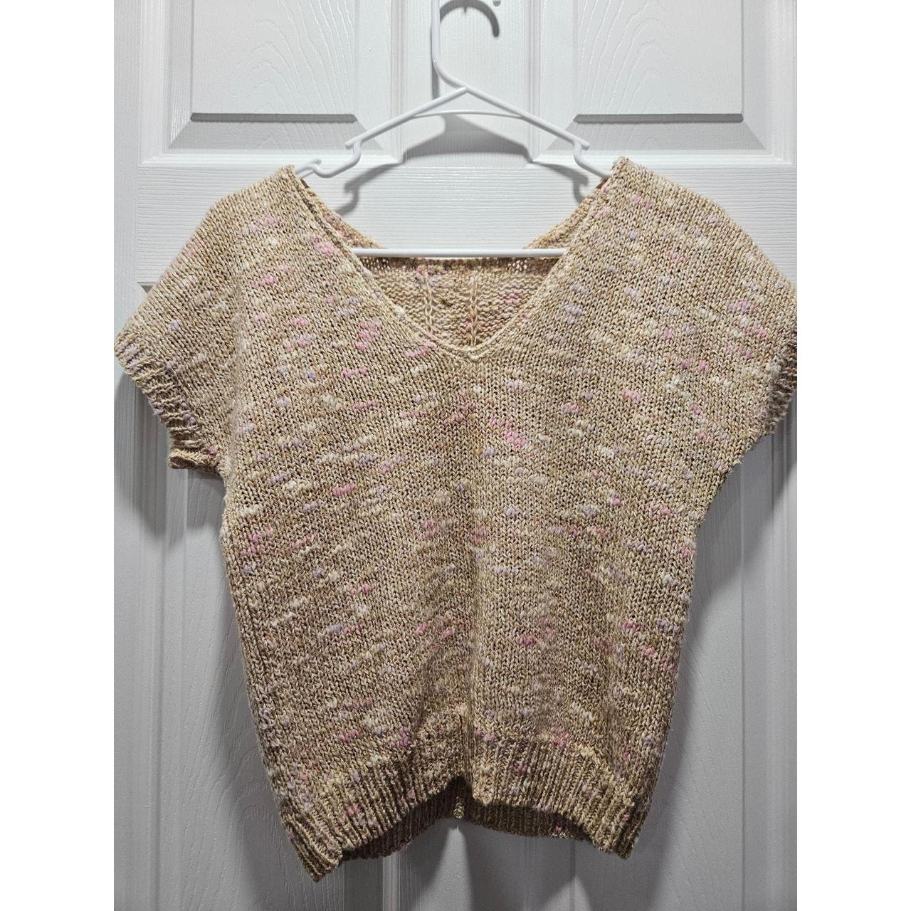 Source Unknown Women's Sweater - Cream - M – Vint… - image 1