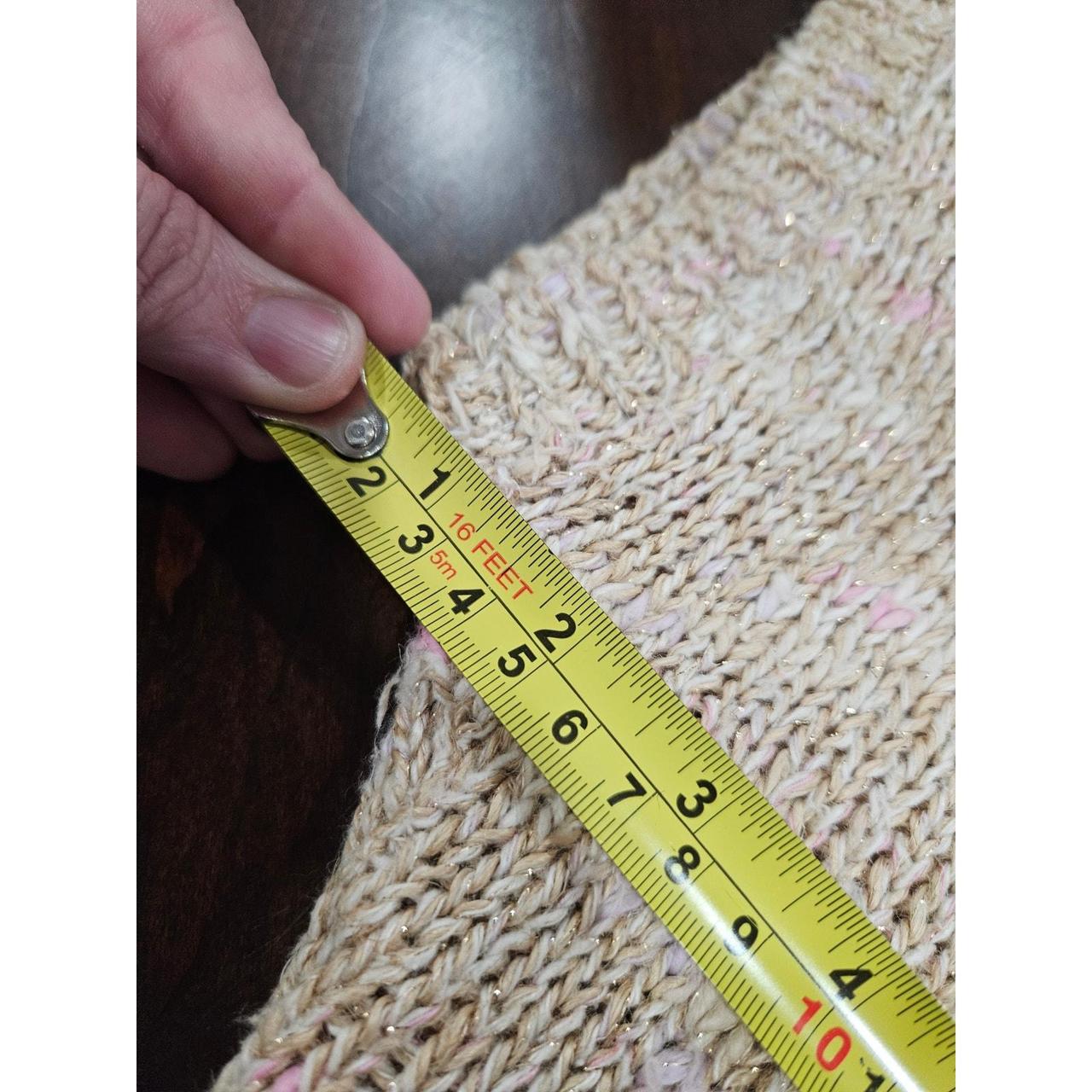 Source Unknown Women's Sweater - Cream - M – Vint… - image 5