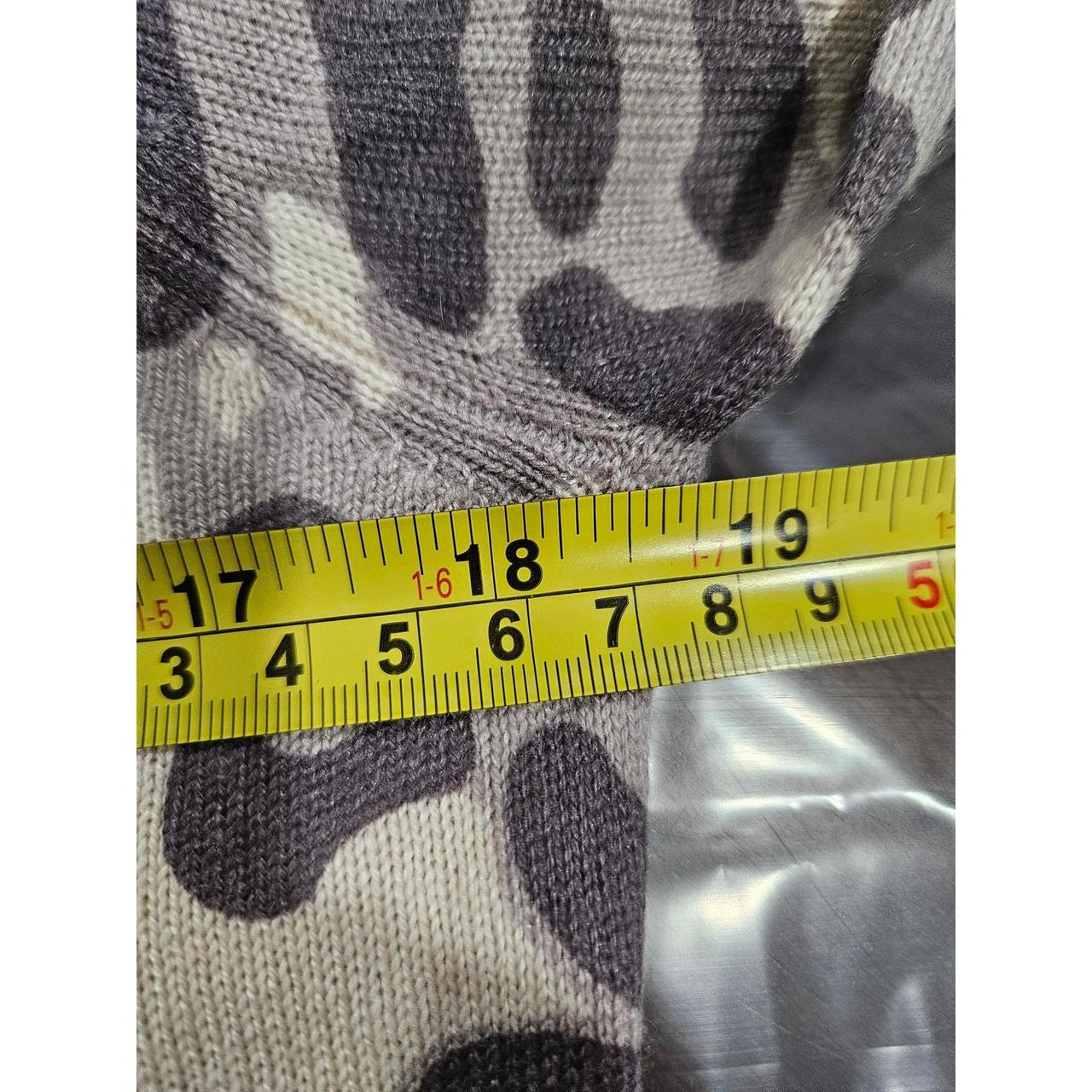 Source Unknown Women's Sweater - Grey/Cream - M –… - image 5