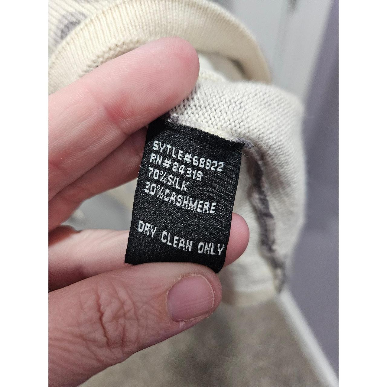 Source Unknown Women's Sweater - Grey/Cream - M –… - image 3