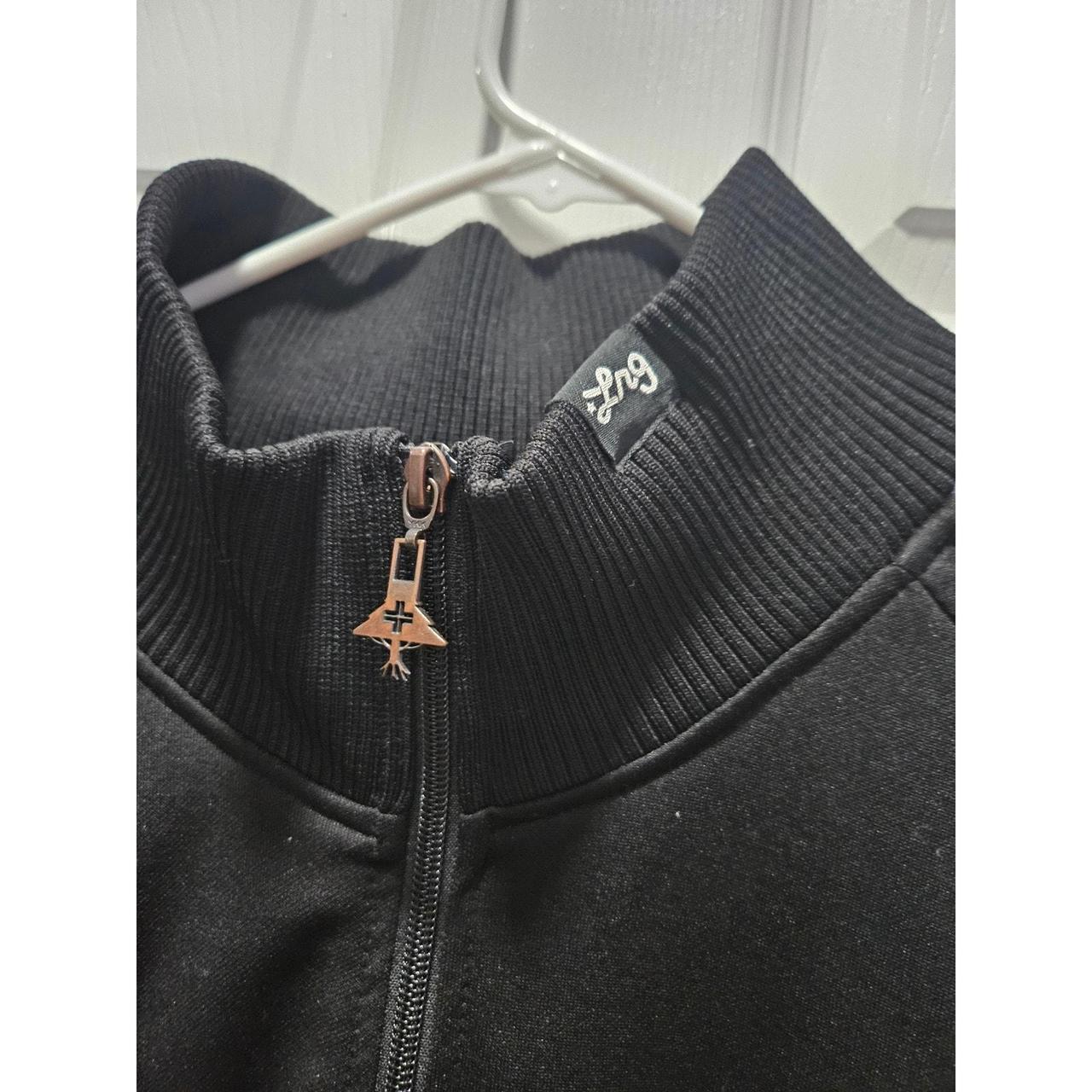 Source Unknown Men's Varsity Jacket - Black - 4XL… - image 4