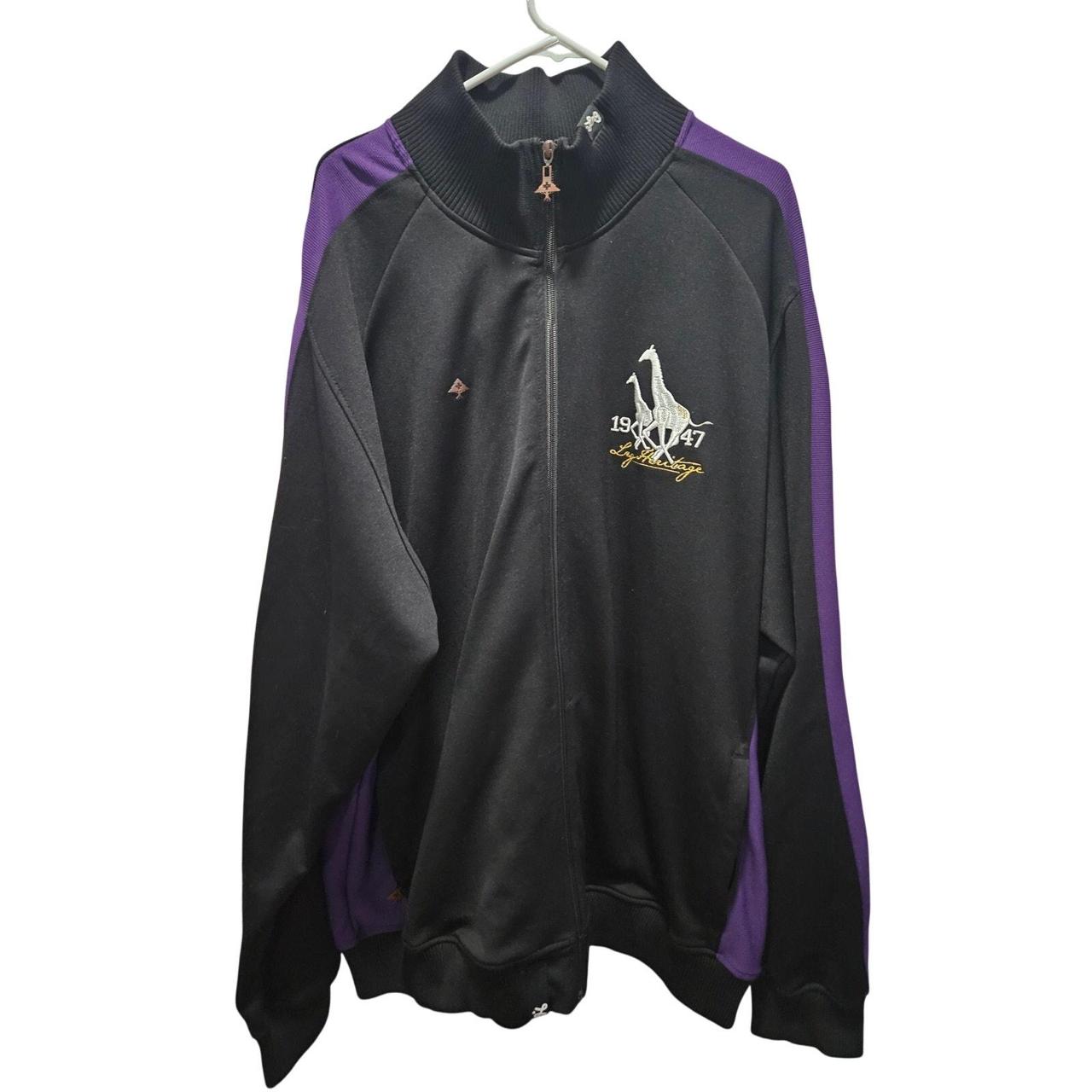 Source Unknown Men's Varsity Jacket - Black - 4XL… - image 1
