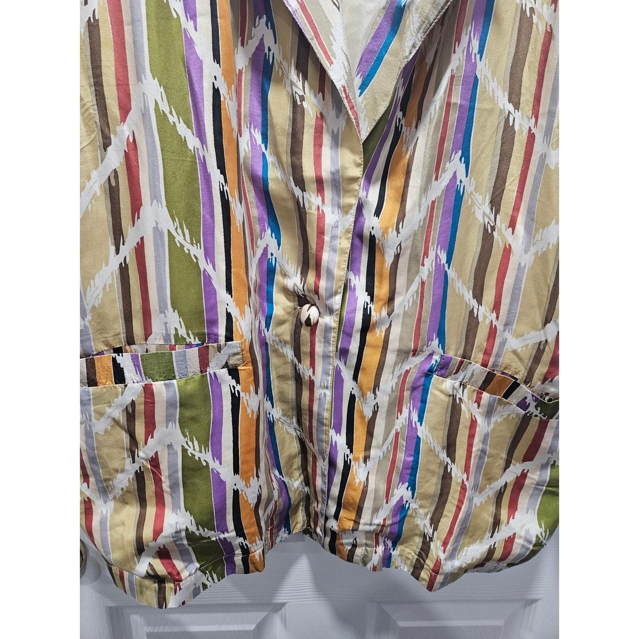 Source Unknown Women's Jacket - Tan/Multi - L – V… - image 3