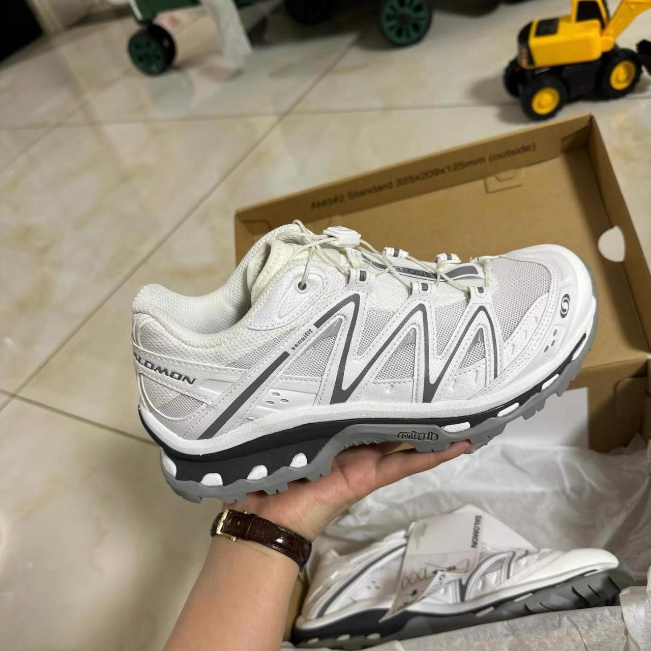 Salomon XT-Quest Advanced white sneakers for men | Depop