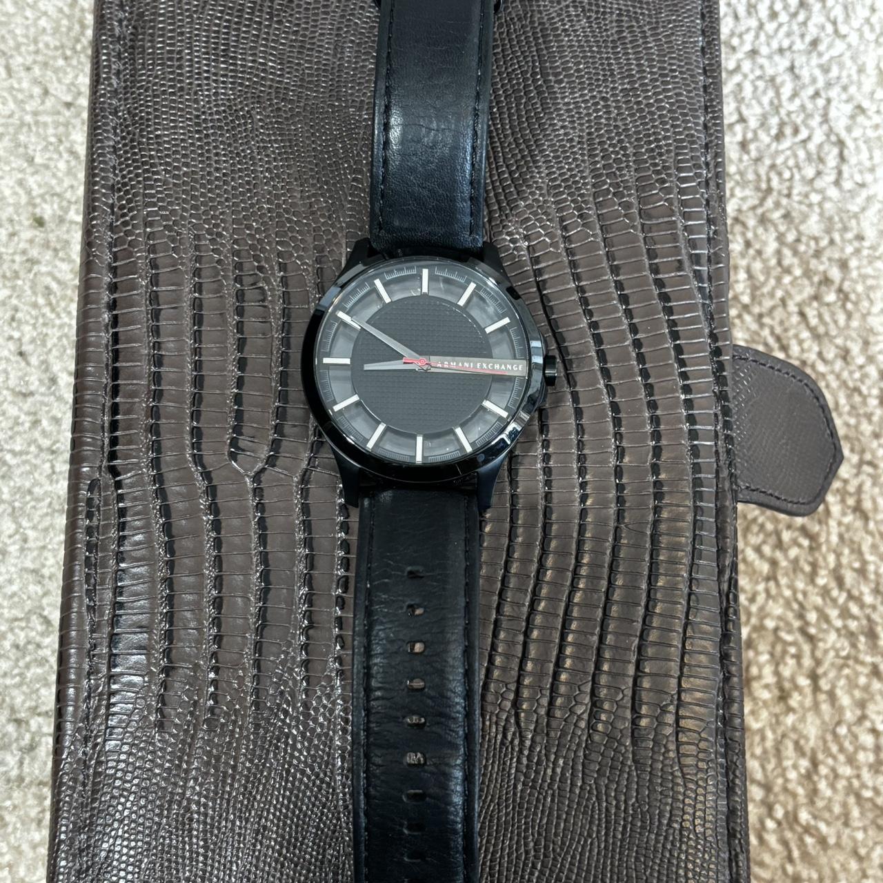 Armani exchange men s watch Works but needs. Depop