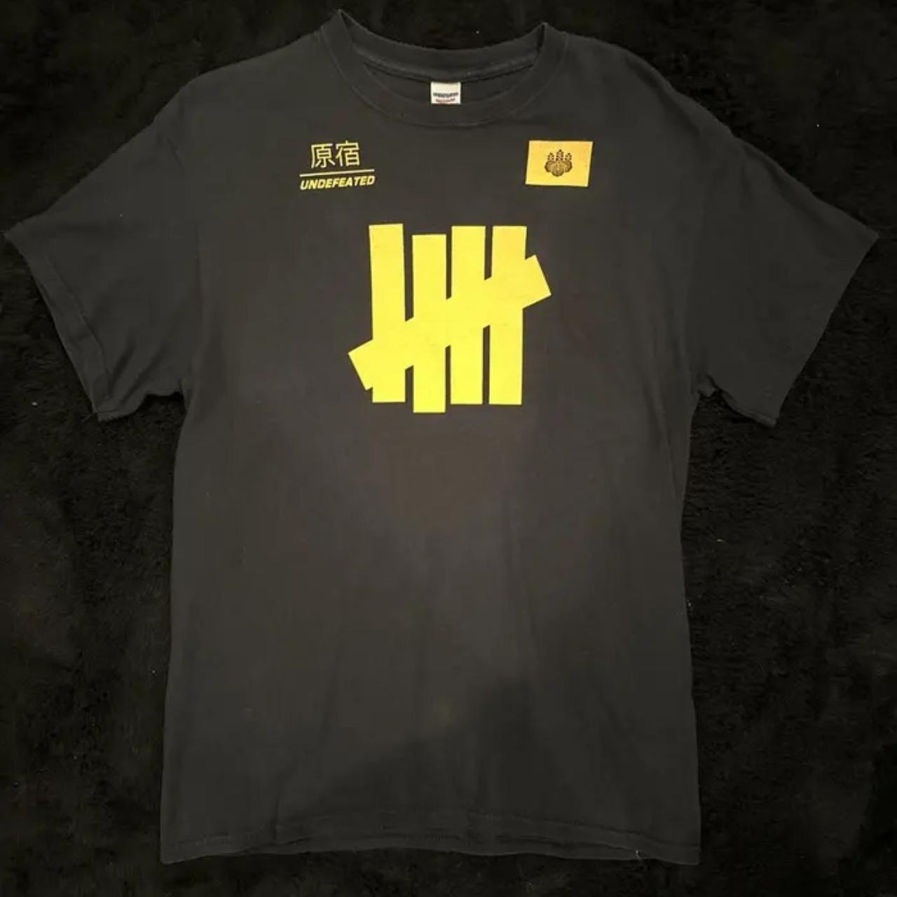 UNDEFEATED - ★国内正規品★2016 PURPOSE THE WORLD TOUR  Tee Undefeated Shibuya Exclusive Tee Size M Perfect | Depop