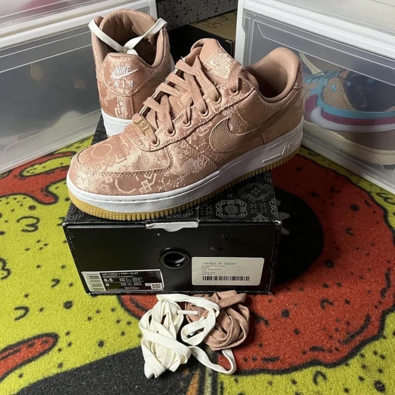 Clot x shops nike air force 1 premium